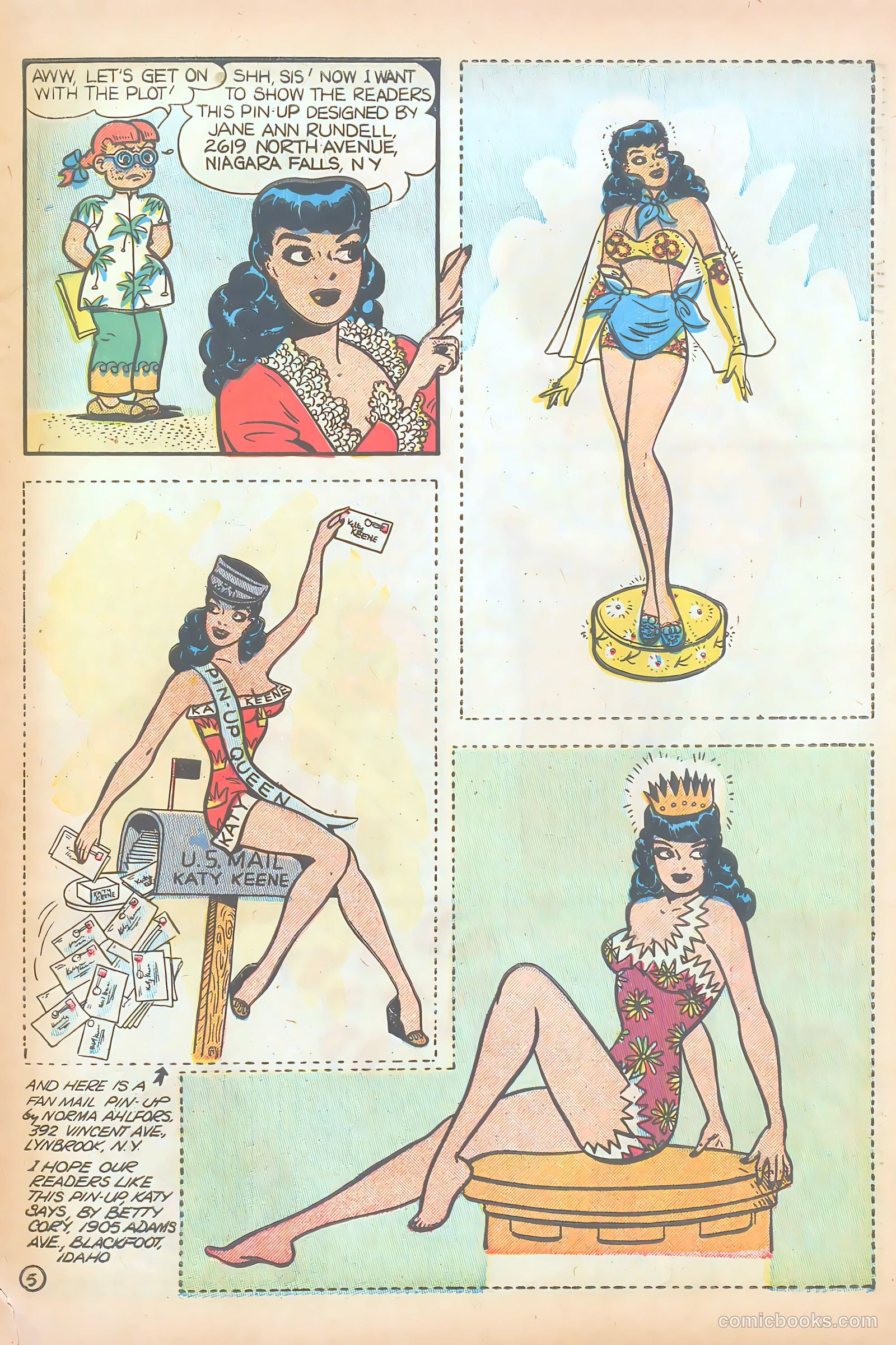 Katy Keene Comics #6 (1952) — page 29 of 36