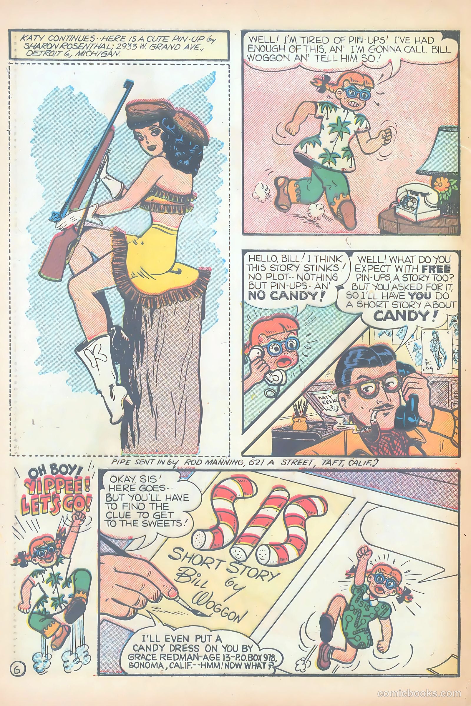 Katy Keene Comics #6 (1952) — page 30 of 36
