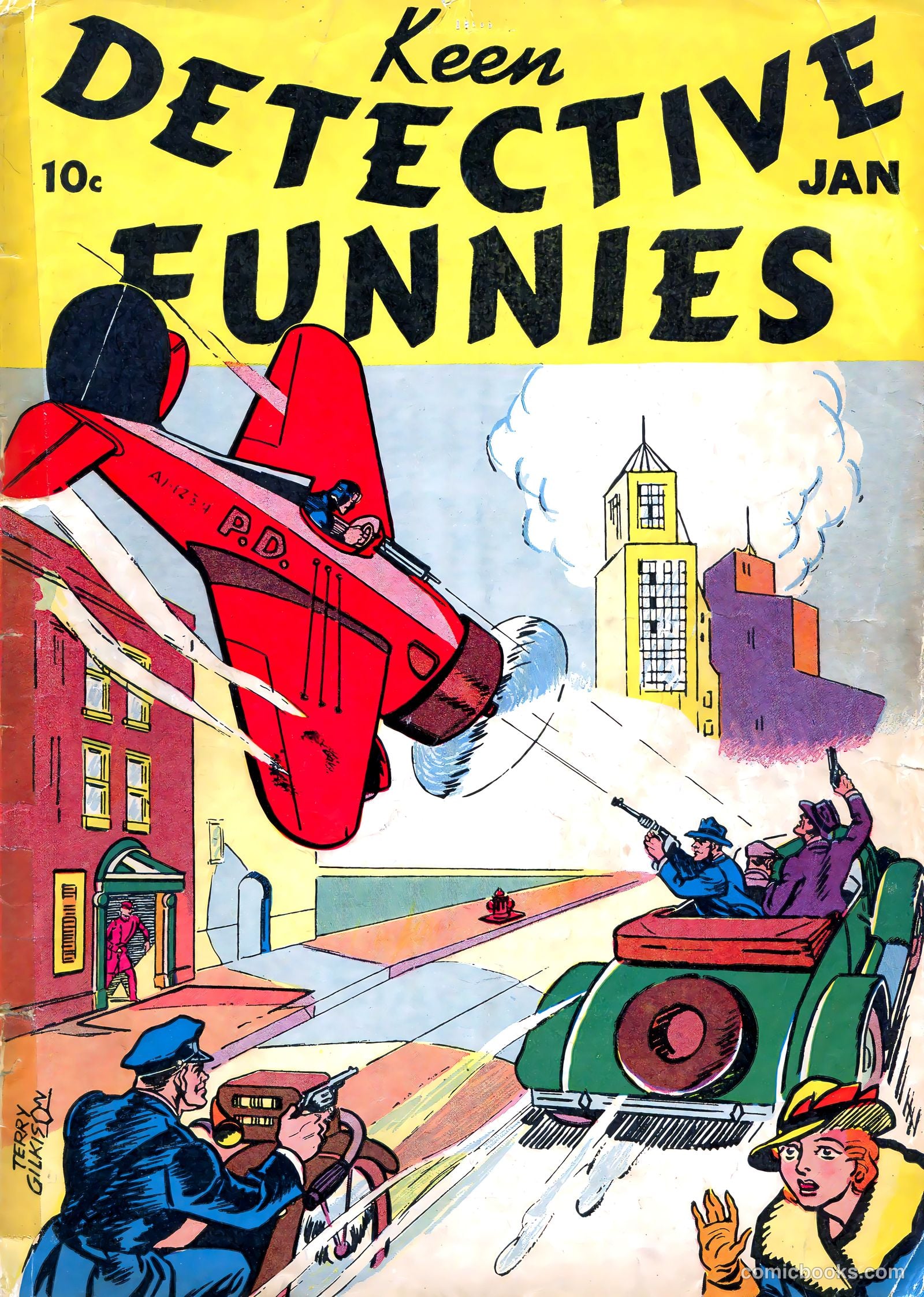 Keen Detective Funnies #1