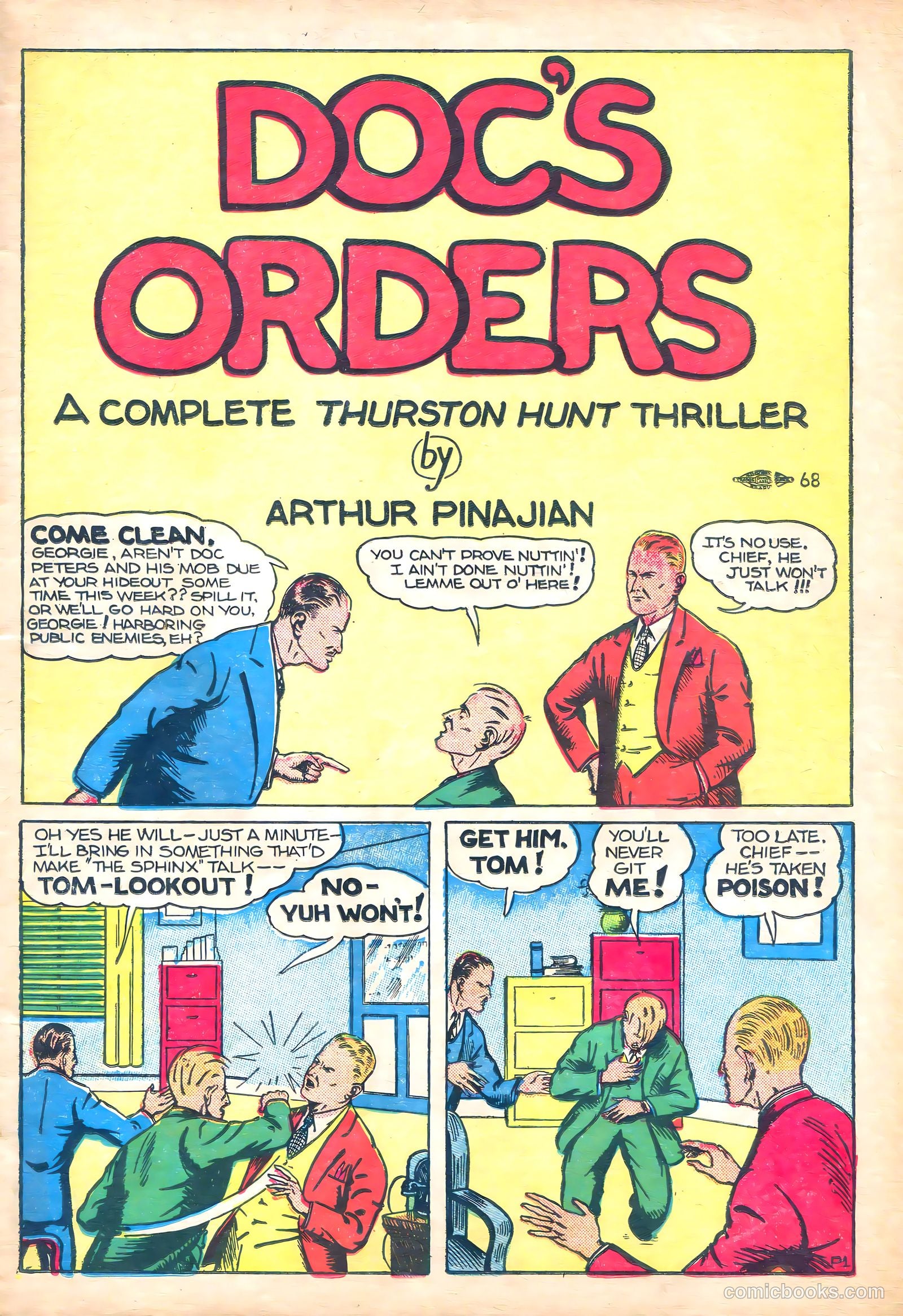 Keen Detective Funnies #1 (1939) — page 3 of 52