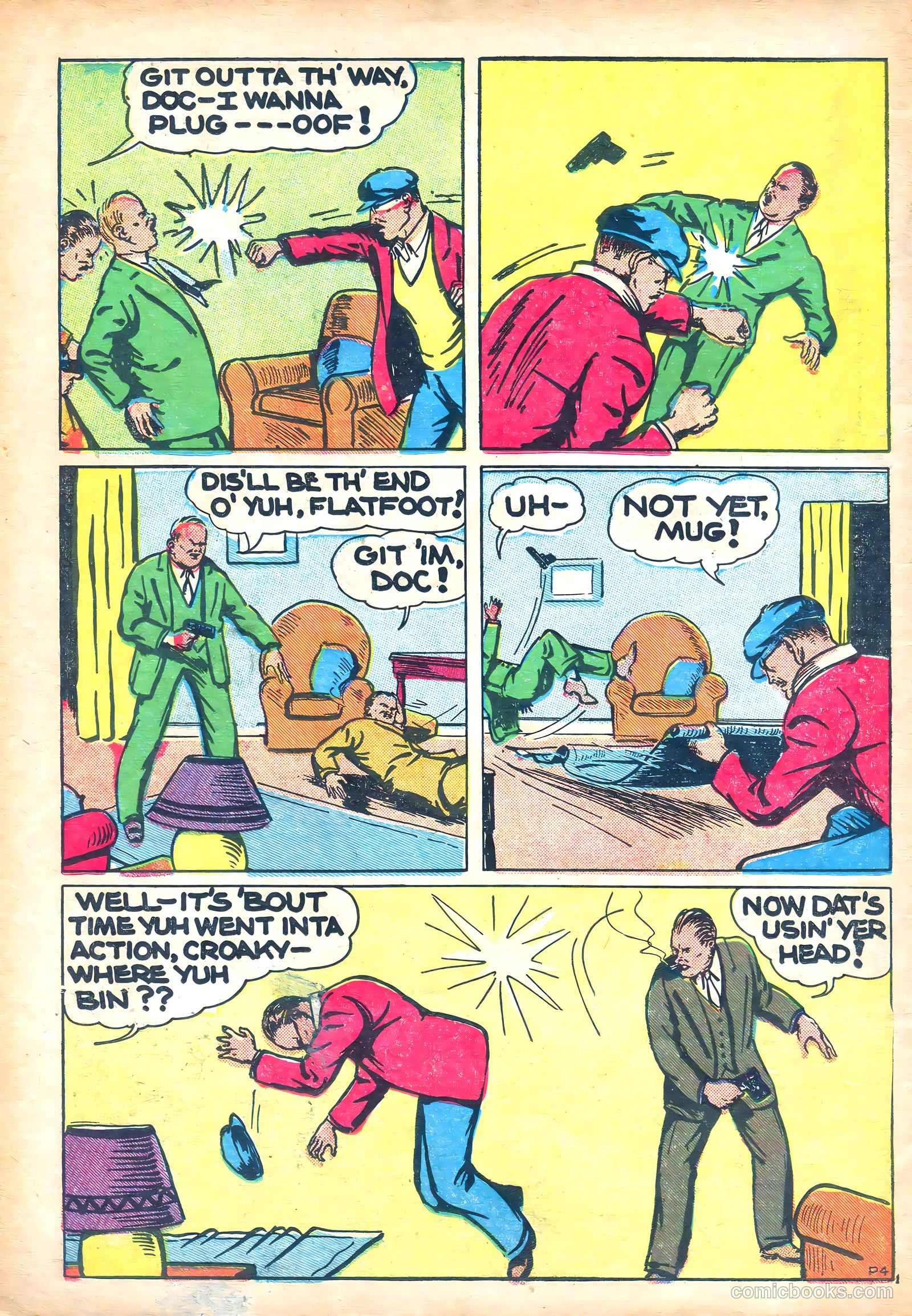 Keen Detective Funnies #1 (1939) — page 6 of 52