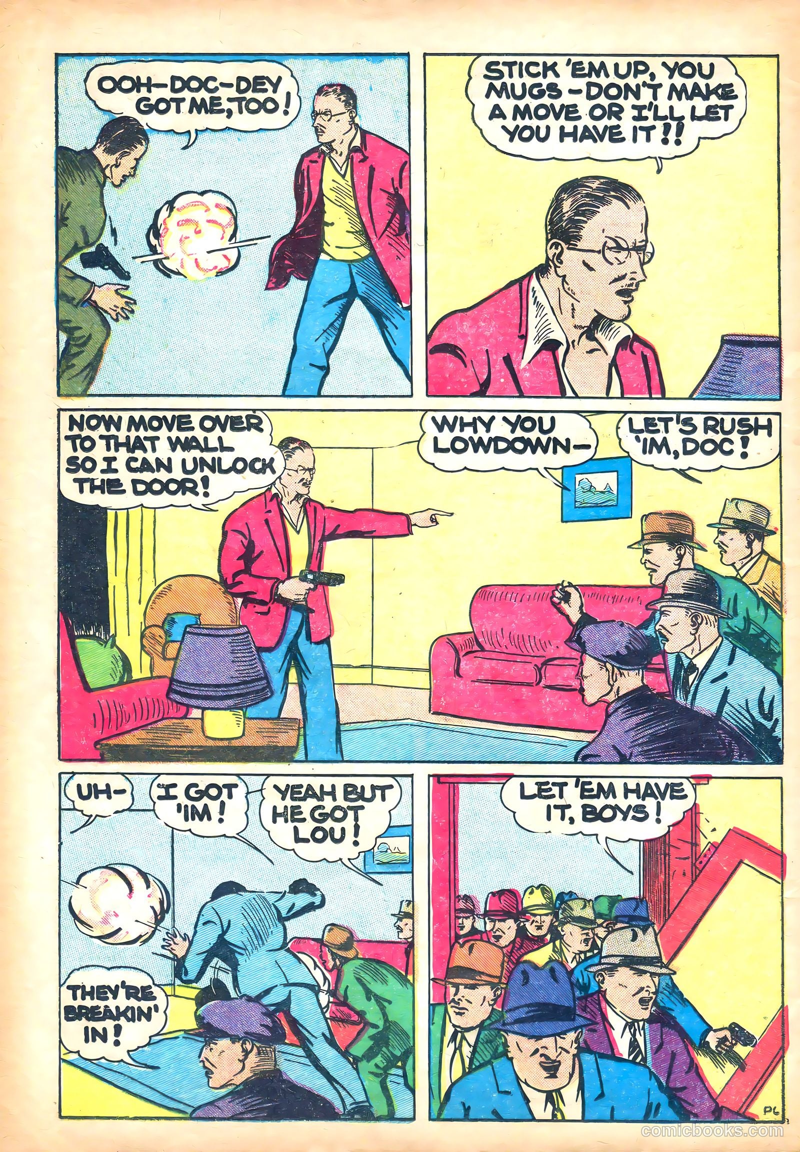 Keen Detective Funnies #1 (1939) — page 8 of 52