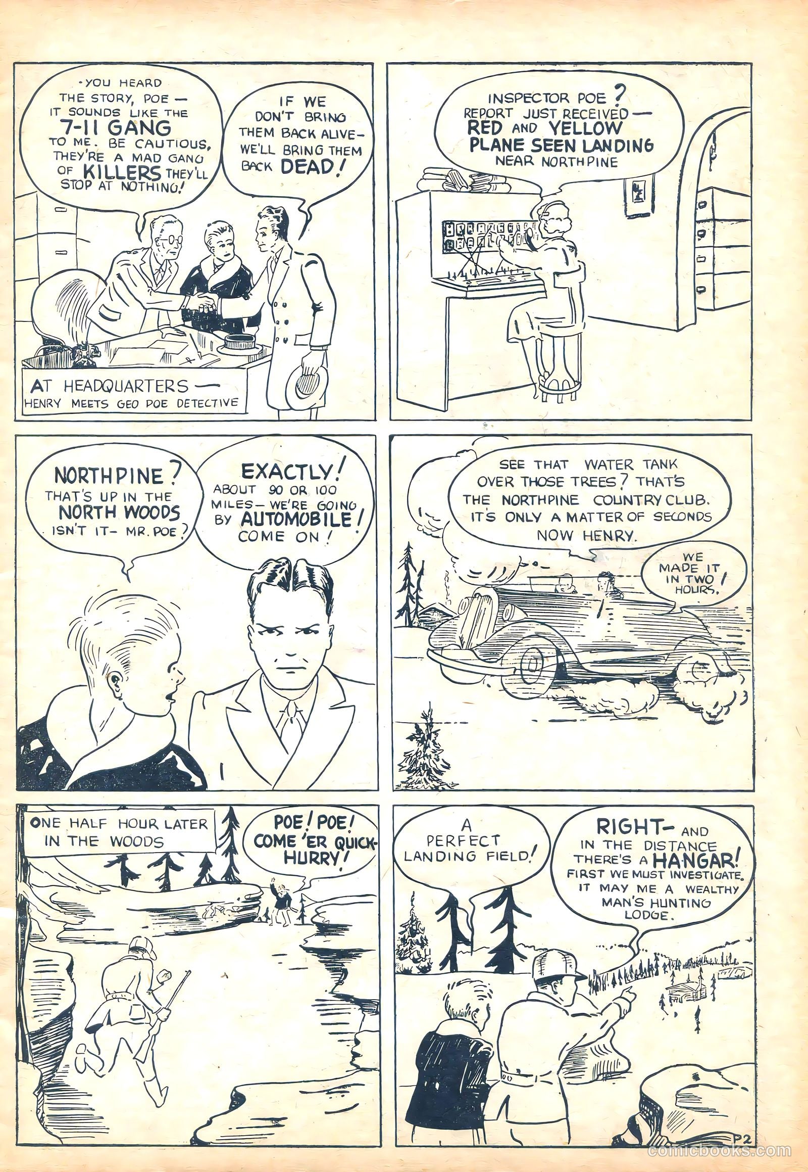 Keen Detective Funnies #1 (1939) — page 11 of 52
