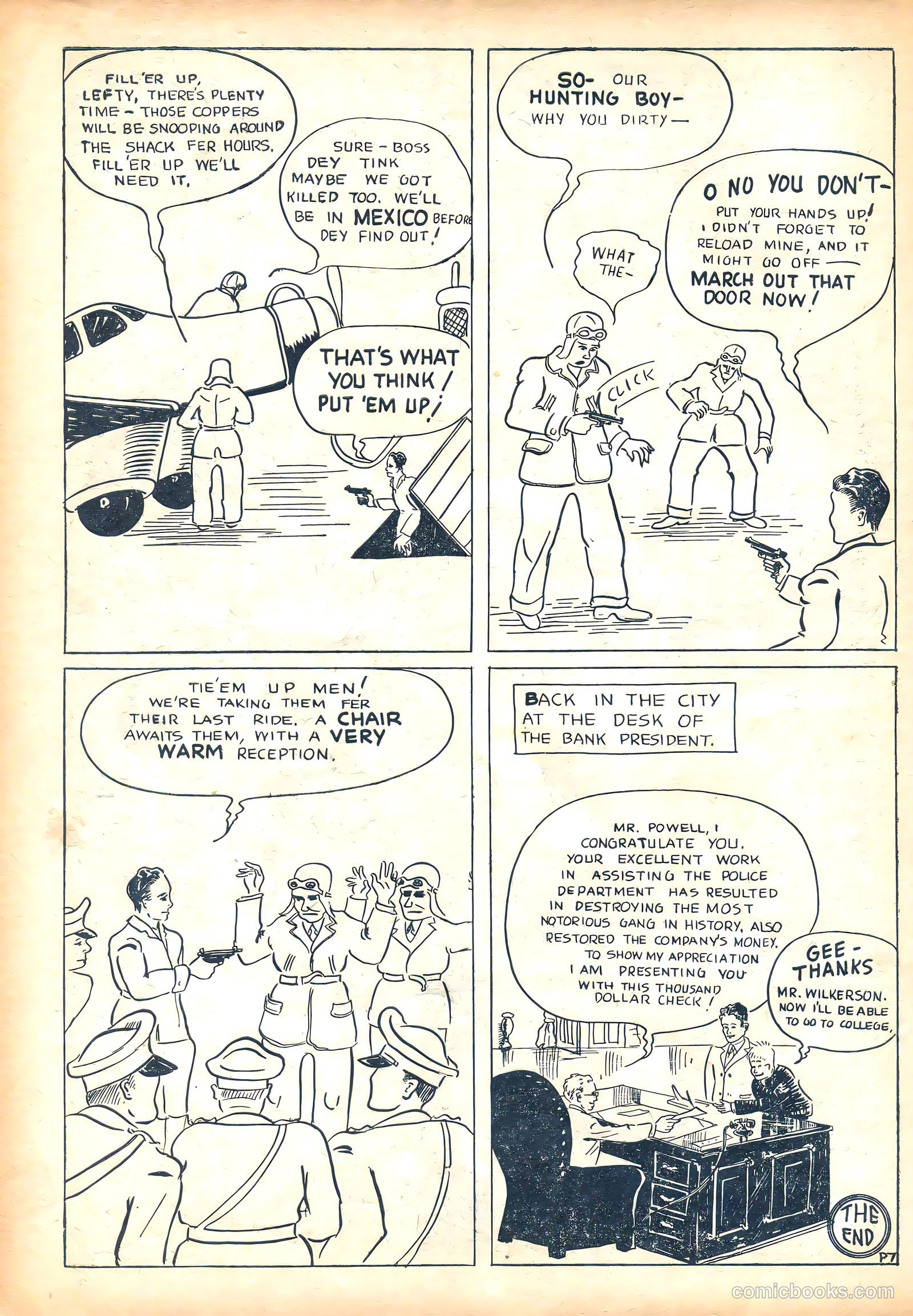 Keen Detective Funnies #1 (1939) — page 16 of 52