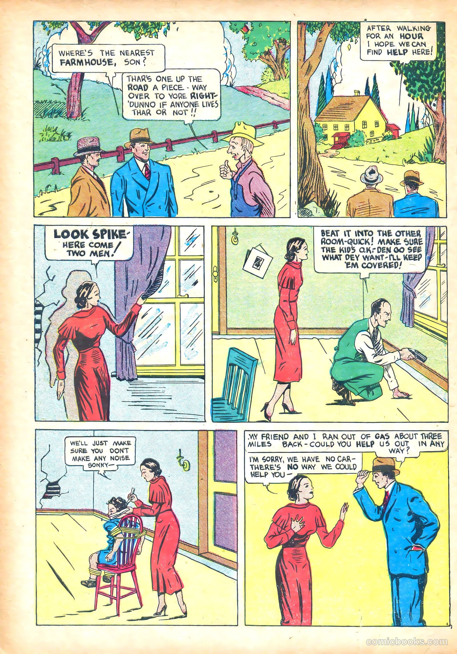 Keen Detective Funnies #1 (1939) — page 18 of 52