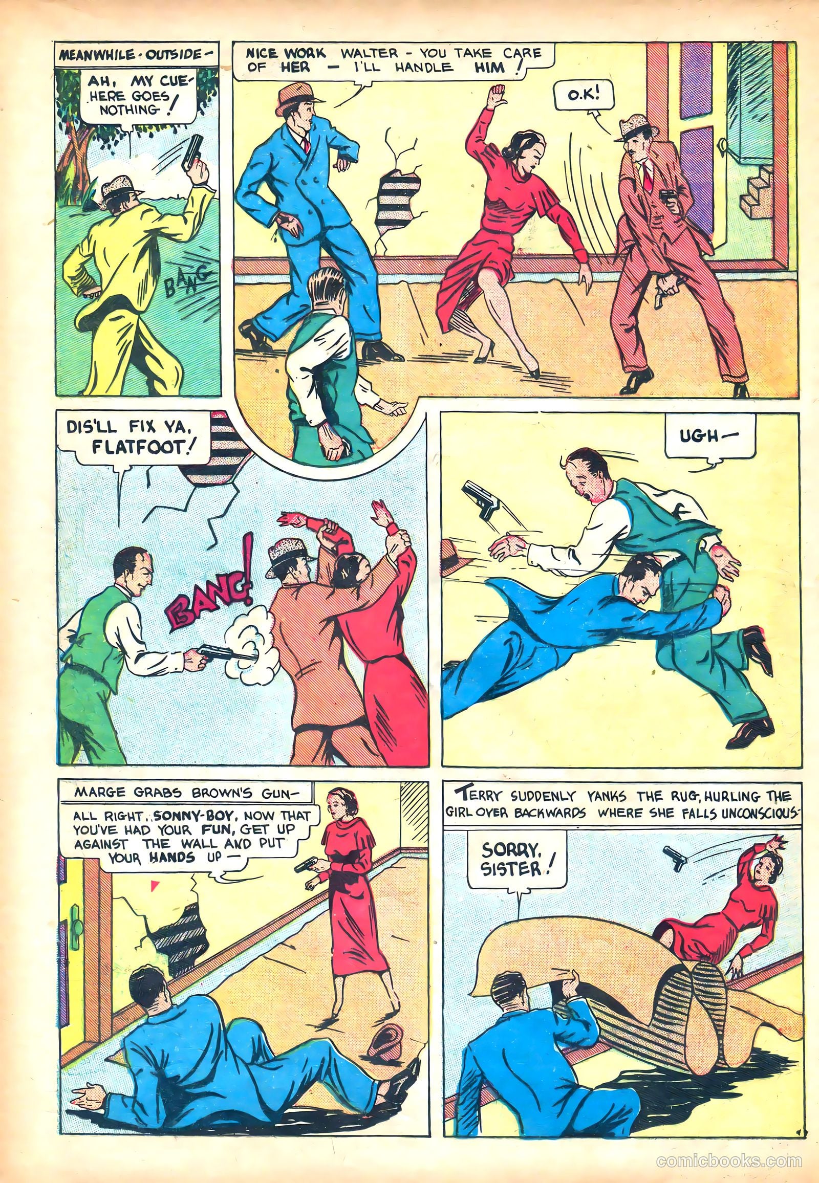 Keen Detective Funnies #1 (1939) — page 20 of 52