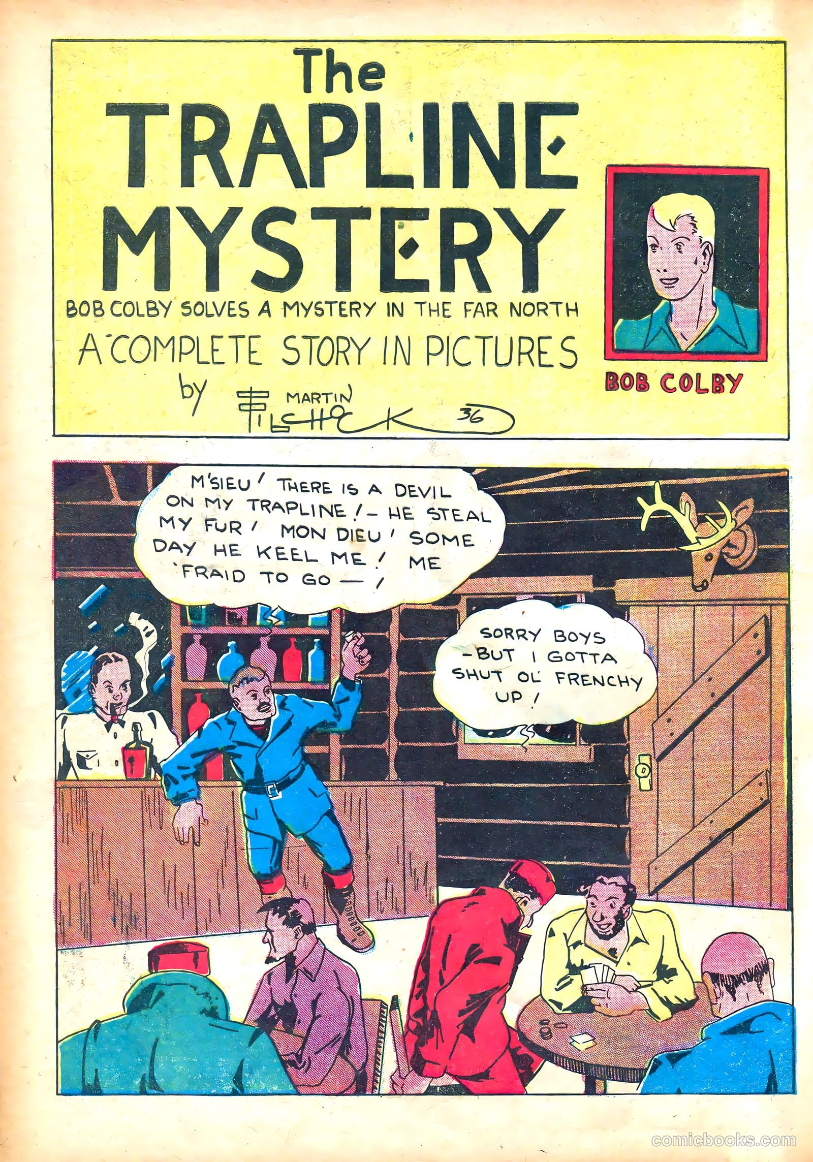 Keen Detective Funnies #1 (1939) — page 24 of 52