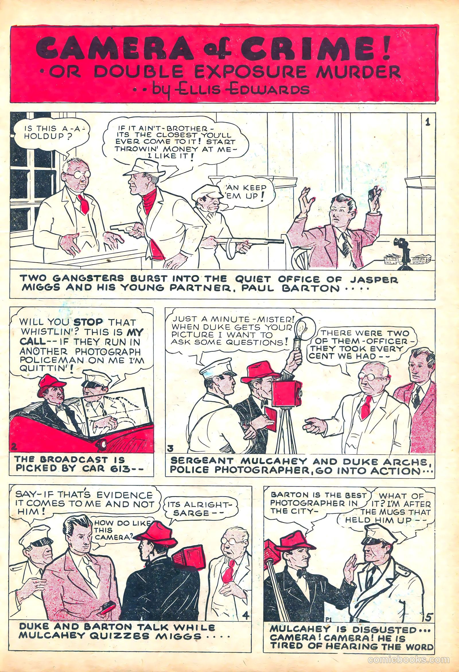 Keen Detective Funnies #1 (1939) — page 31 of 52