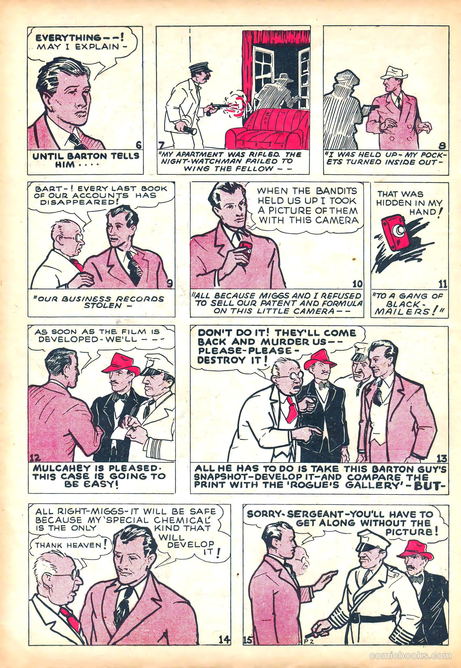 Keen Detective Funnies #1 (1939) — page 32 of 52