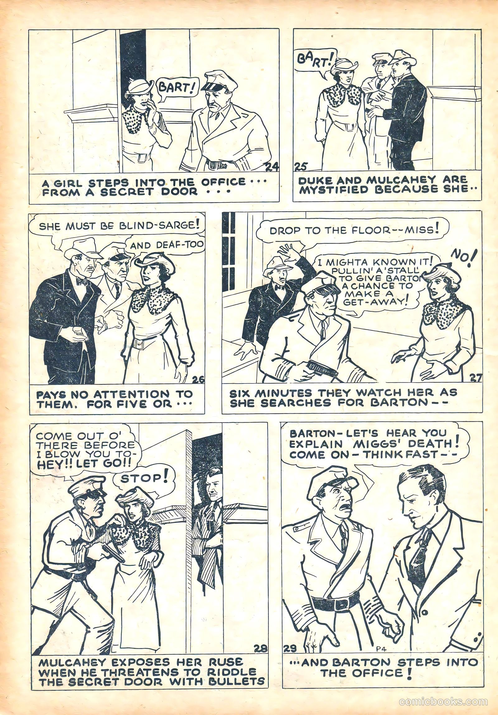 Keen Detective Funnies #1 (1939) — page 34 of 52