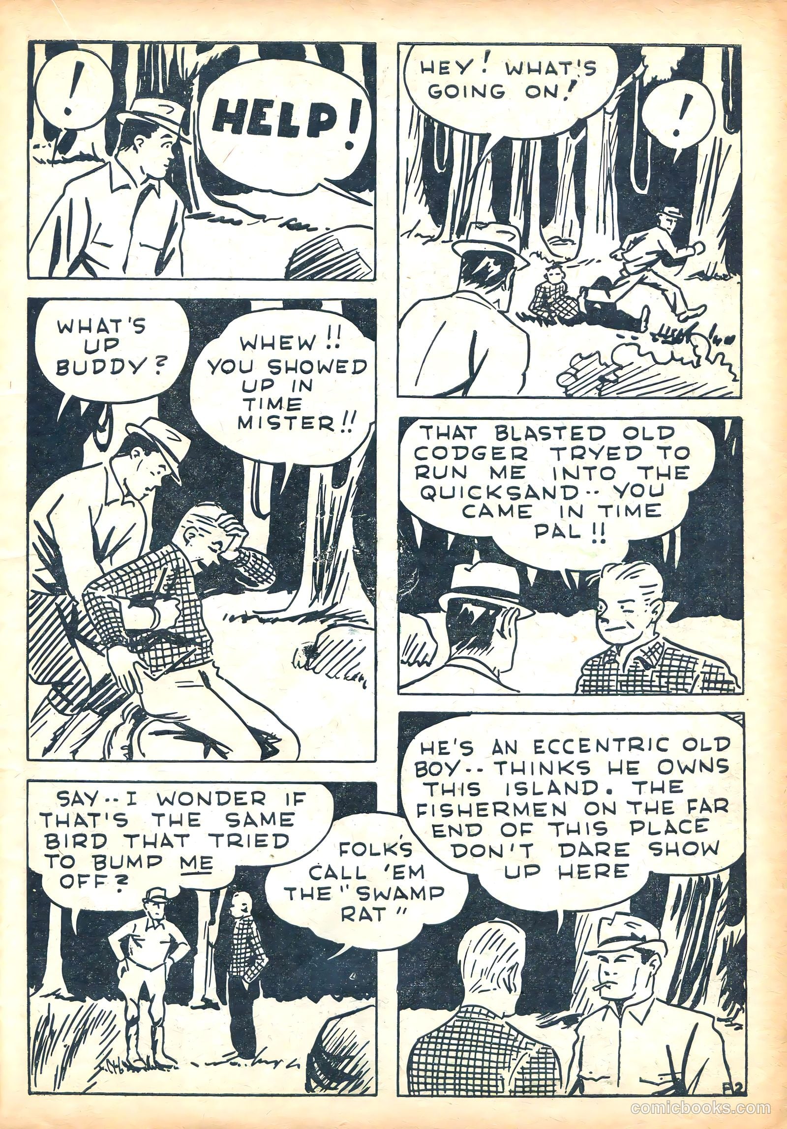 Keen Detective Funnies #1 (1939) — page 37 of 52