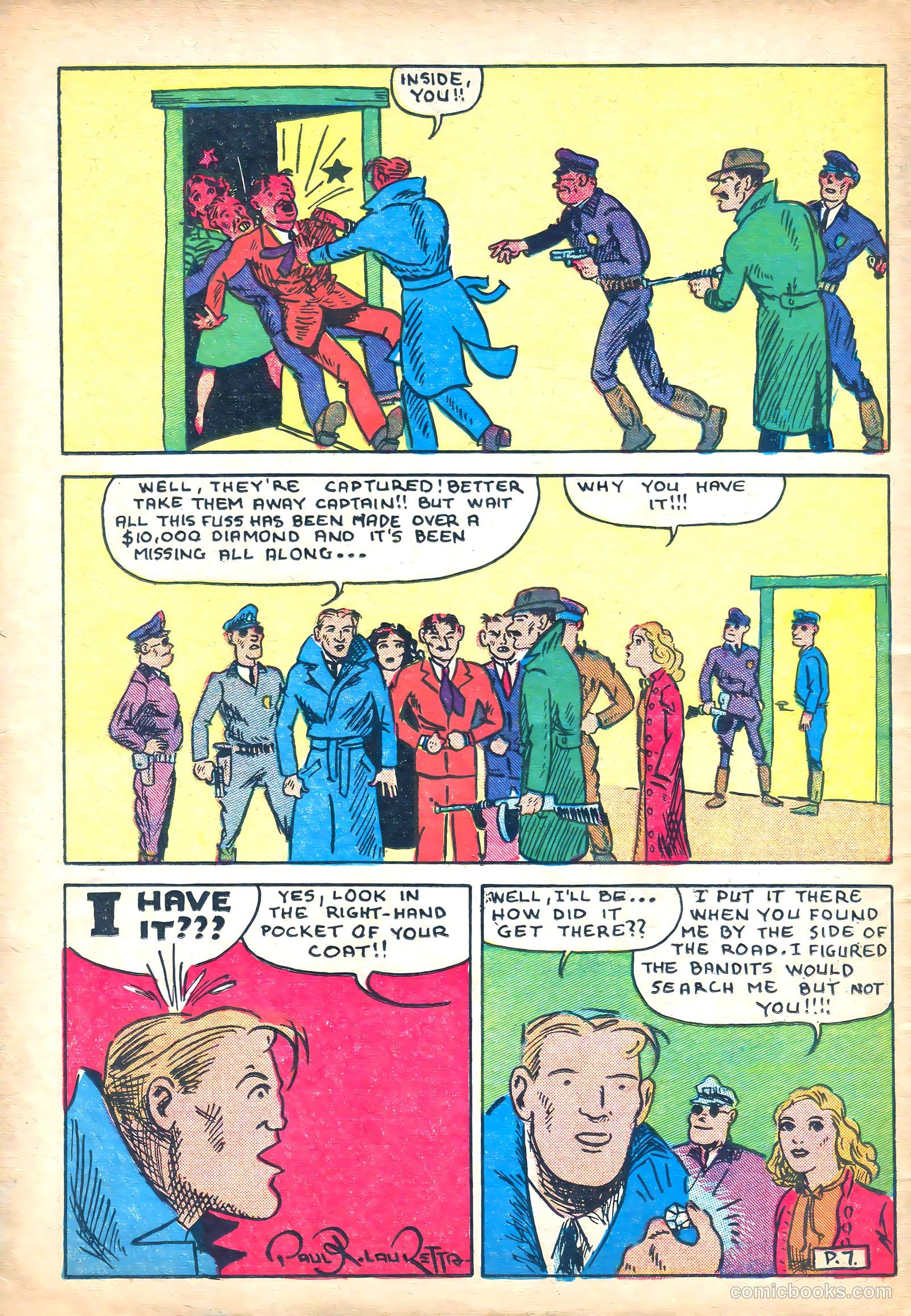 Keen Detective Funnies #1 (1939) — page 50 of 52