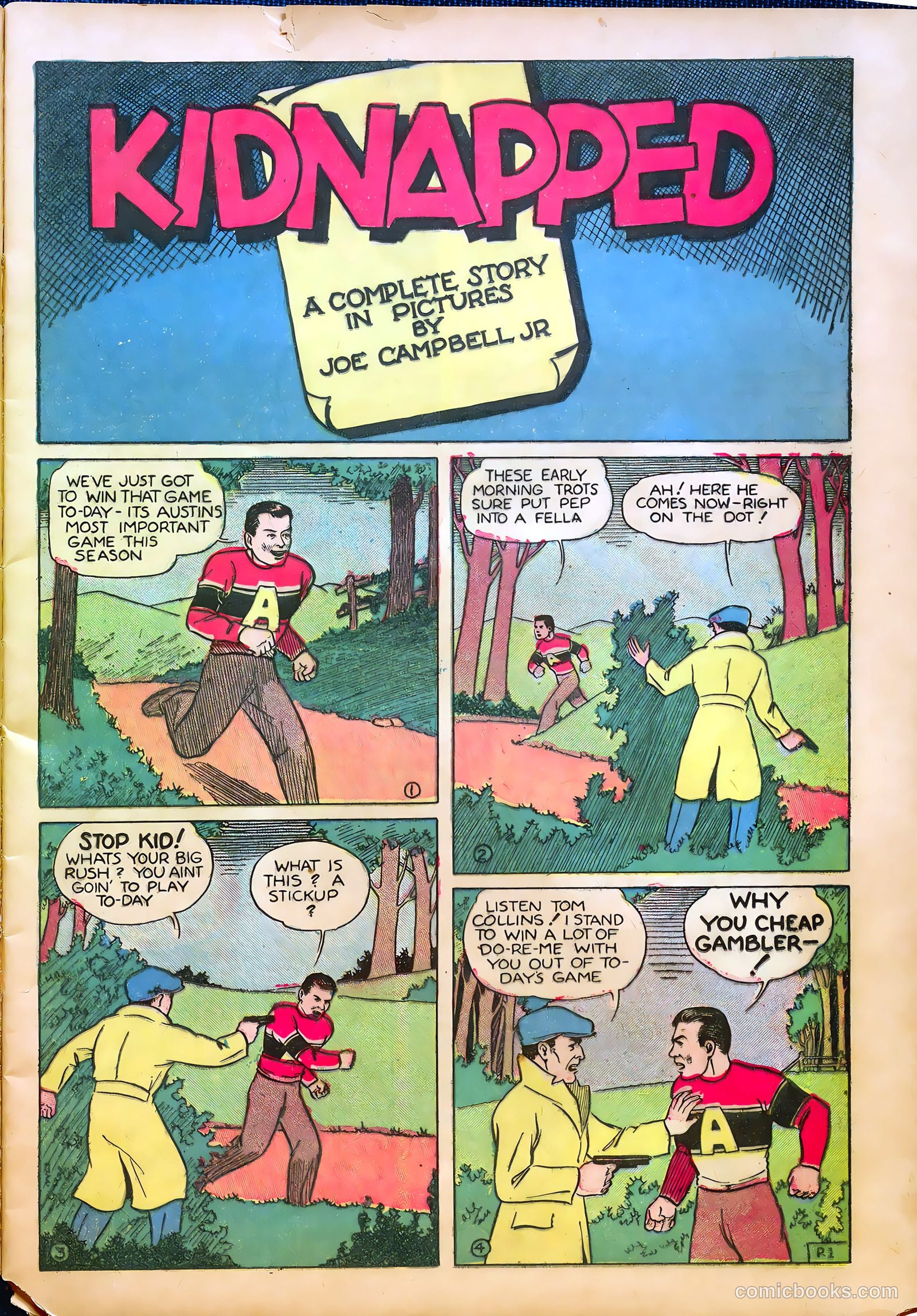 Keen Detective Funnies #10 (1938) — page 9 of 52