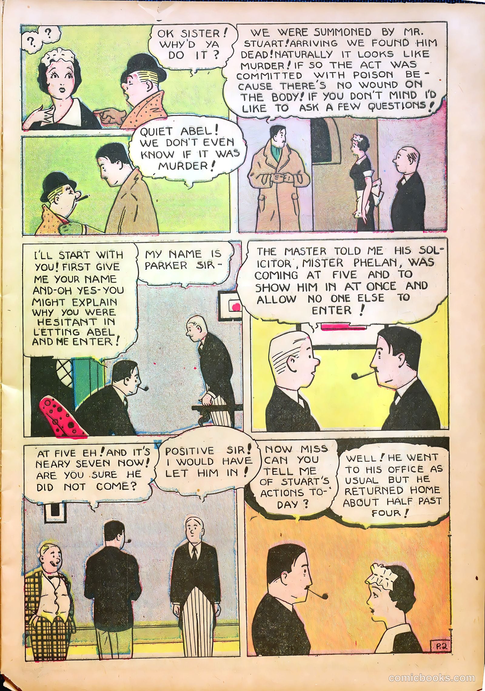 Keen Detective Funnies #10 (1938) — page 17 of 52