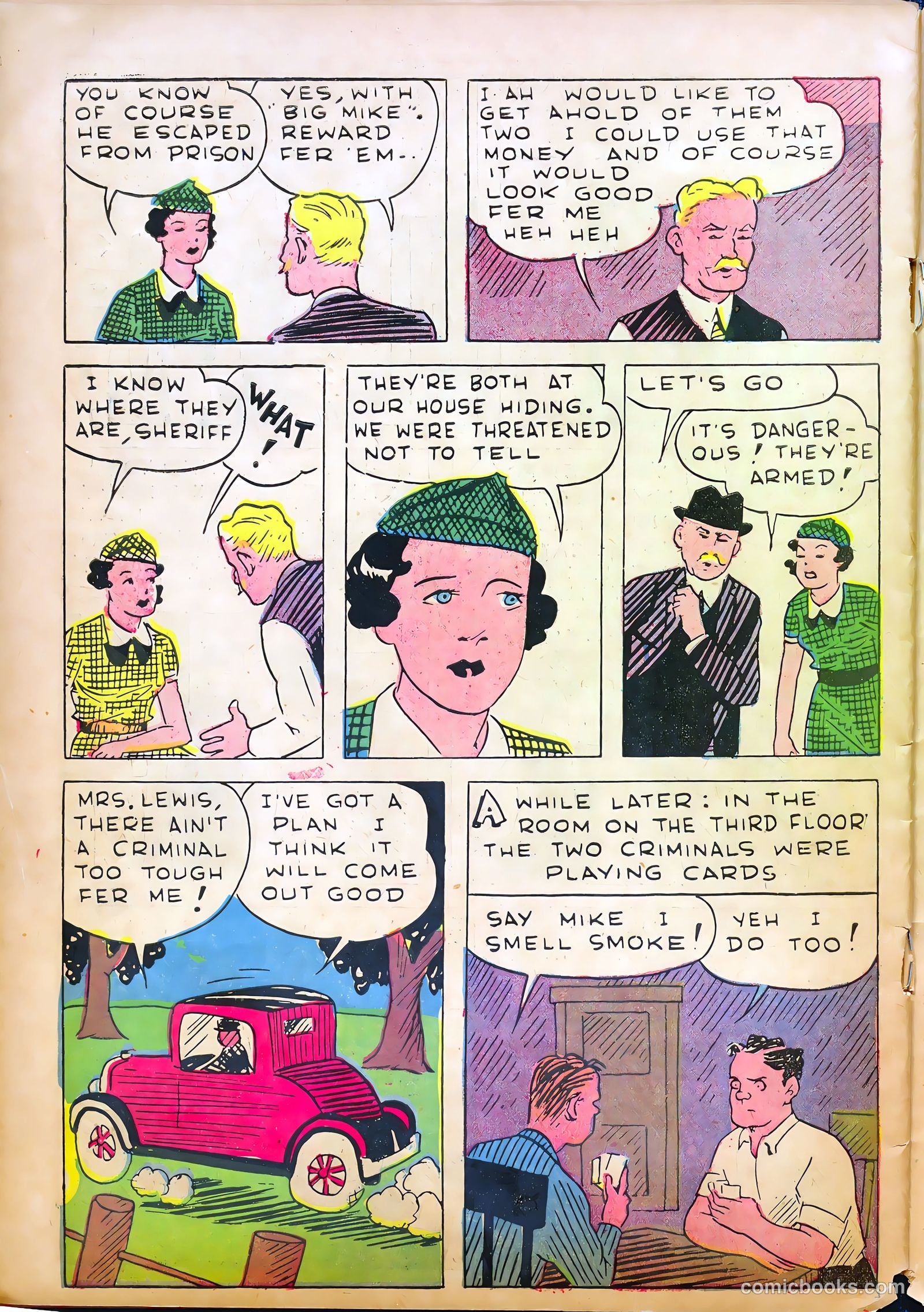 Keen Detective Funnies #10 (1938) — page 42 of 52