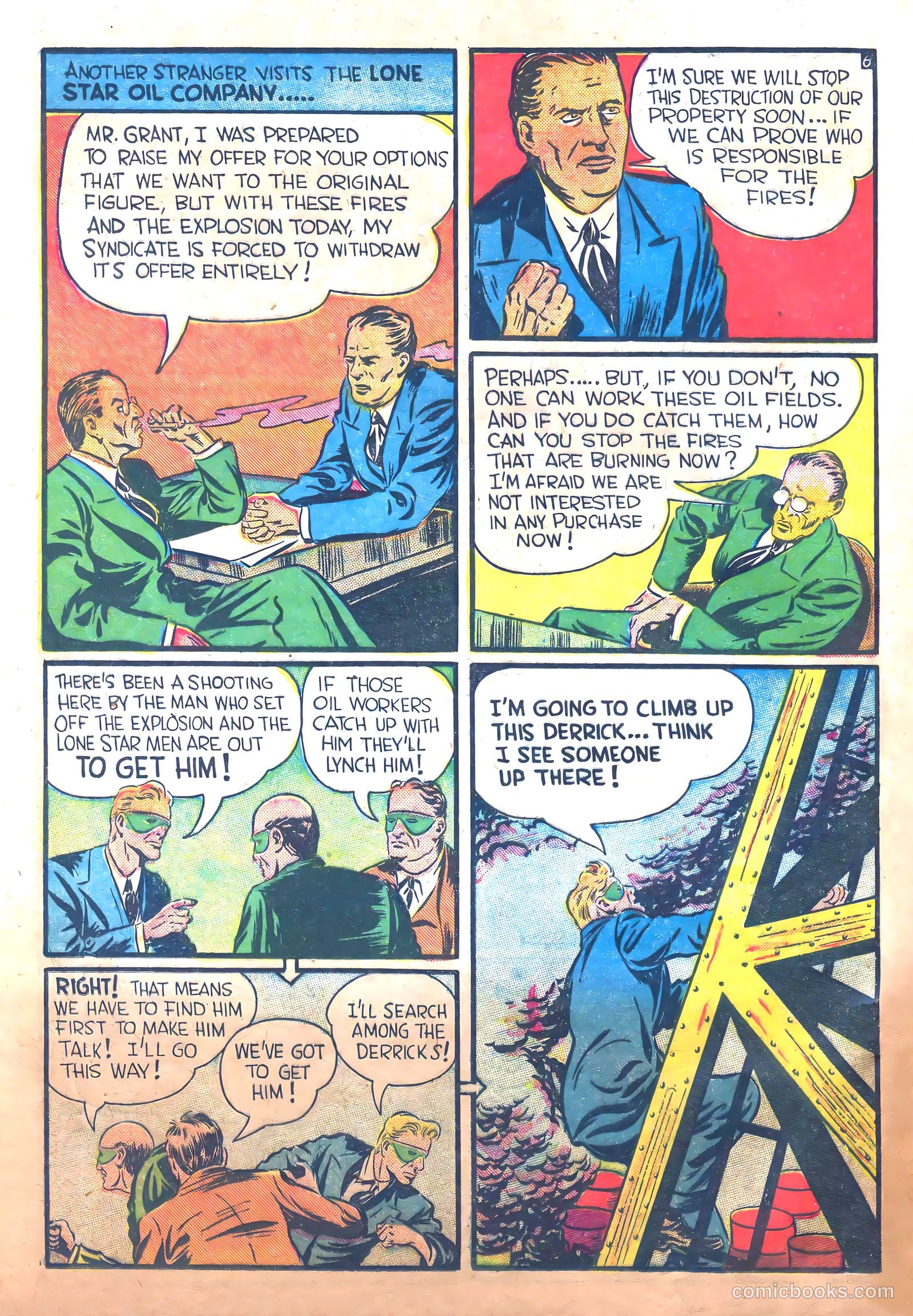 Keen Detective Funnies #11 (1938) — page 8 of 68