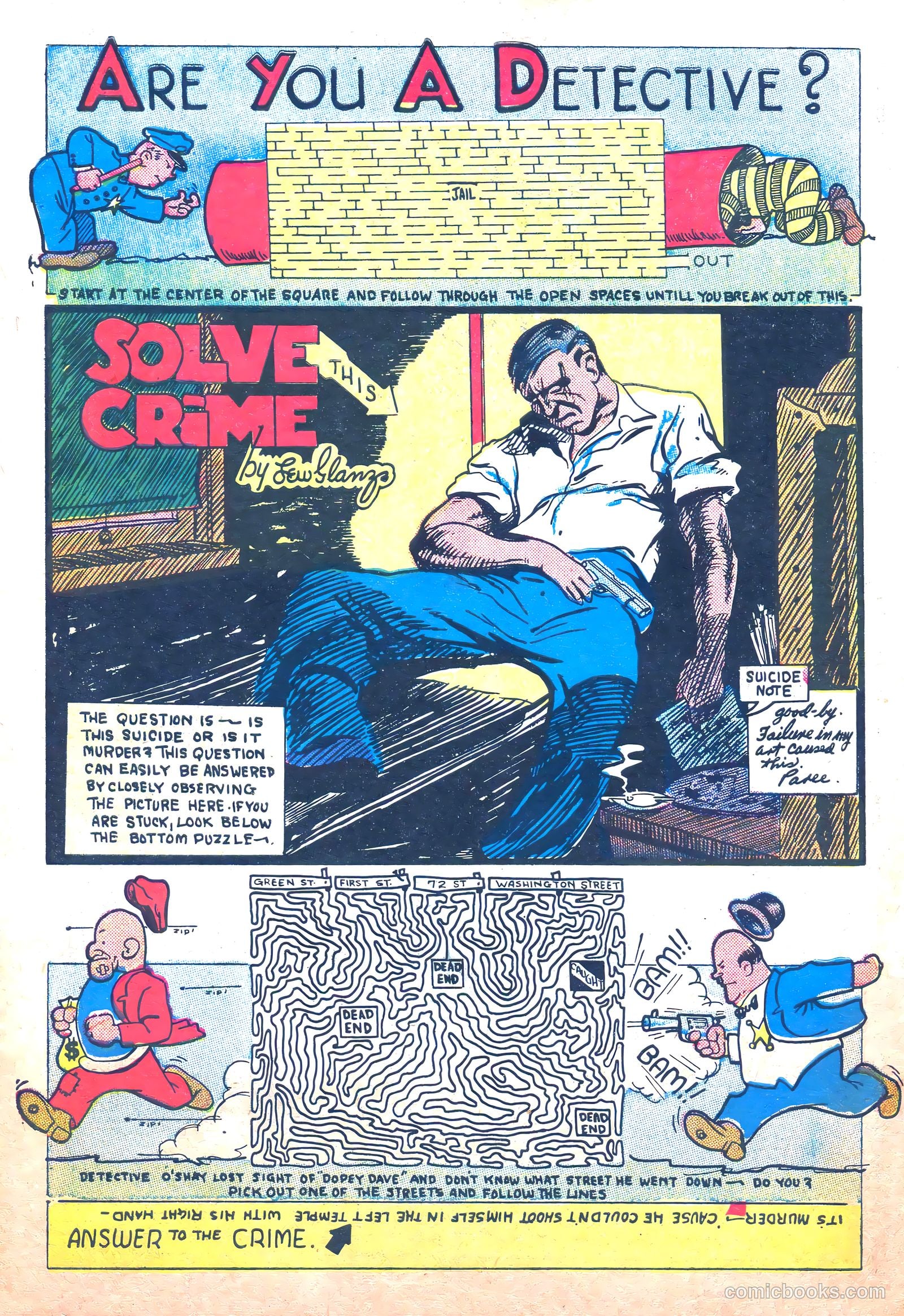 Keen Detective Funnies #11 (1938) — page 42 of 68