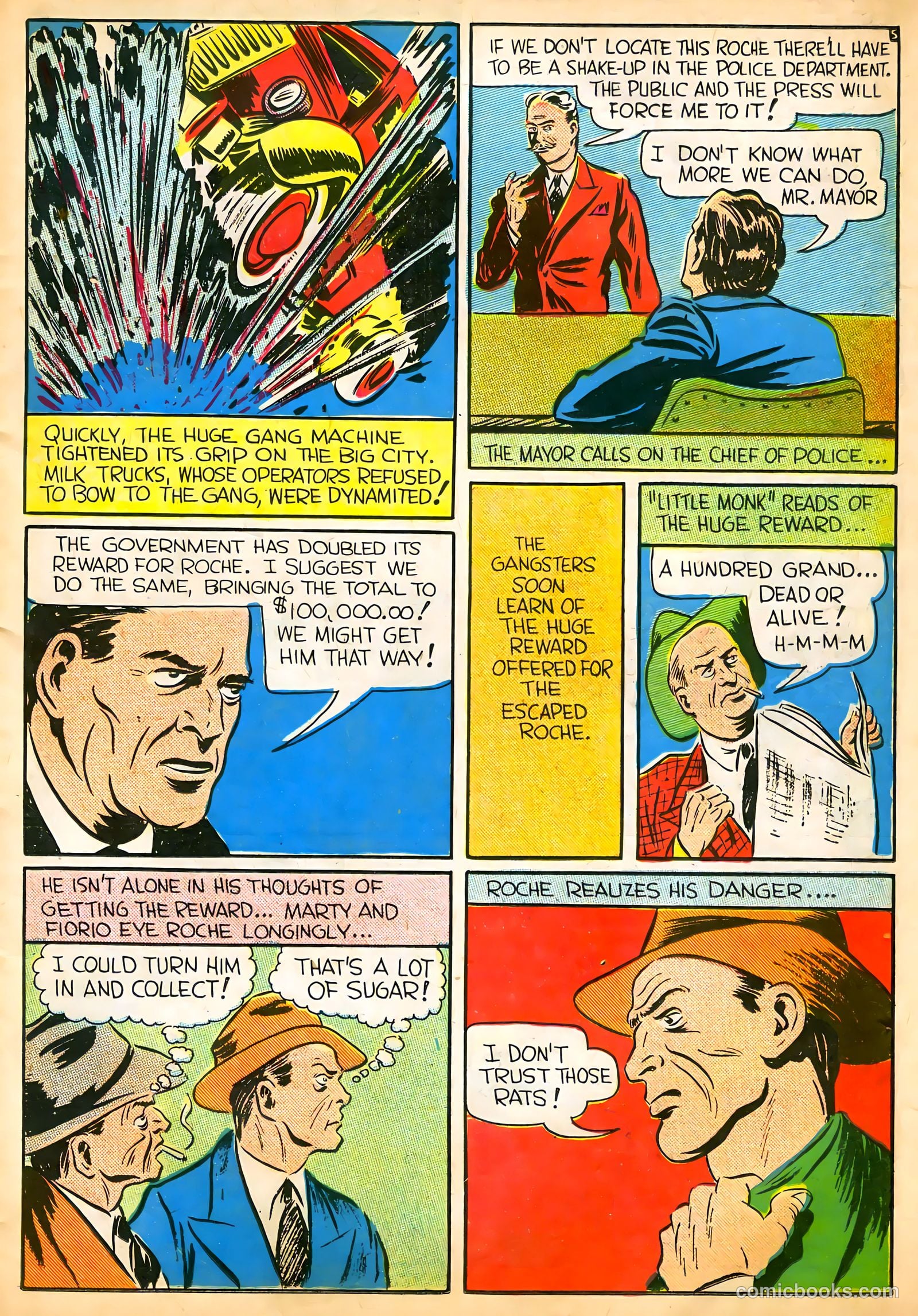 Keen Detective Funnies #12 (1939) — page 7 of 68