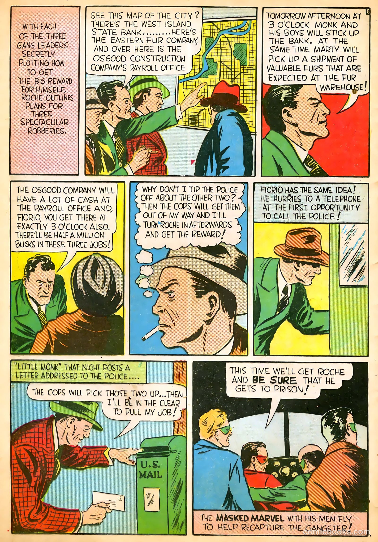 Keen Detective Funnies #12 (1939) — page 8 of 68