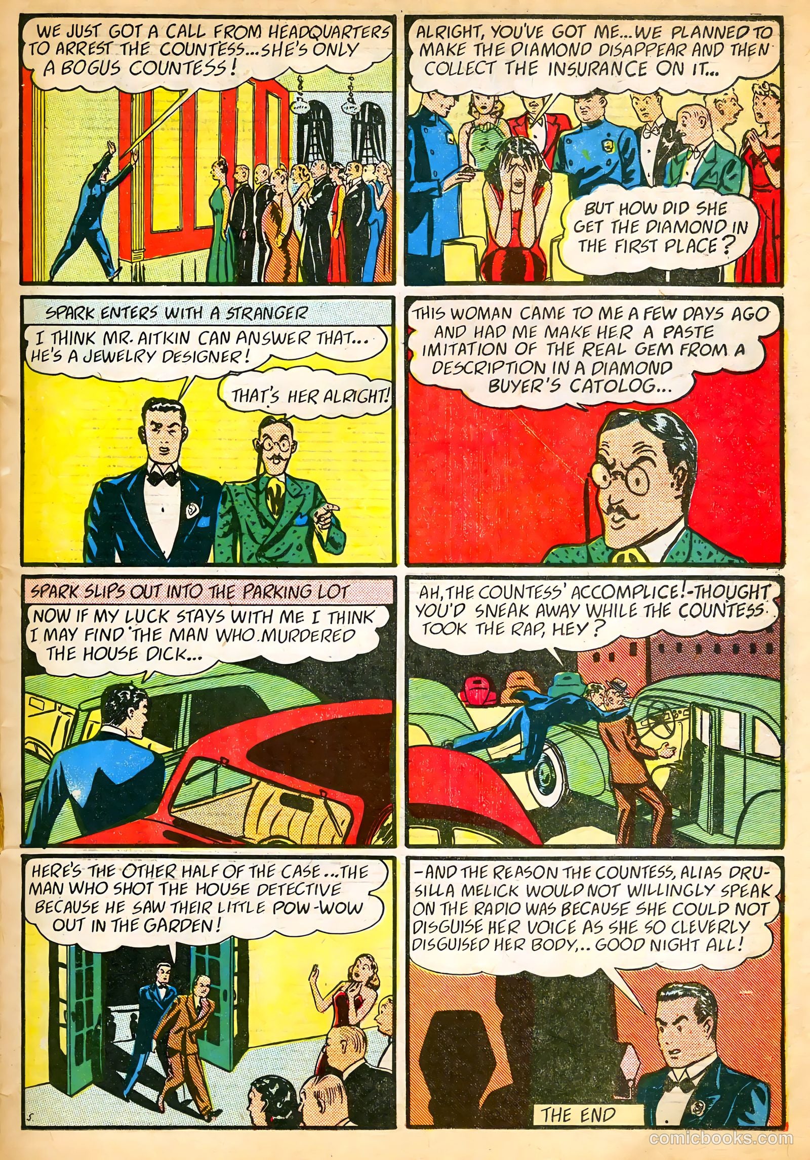 Keen Detective Funnies #12 (1939) — page 19 of 68
