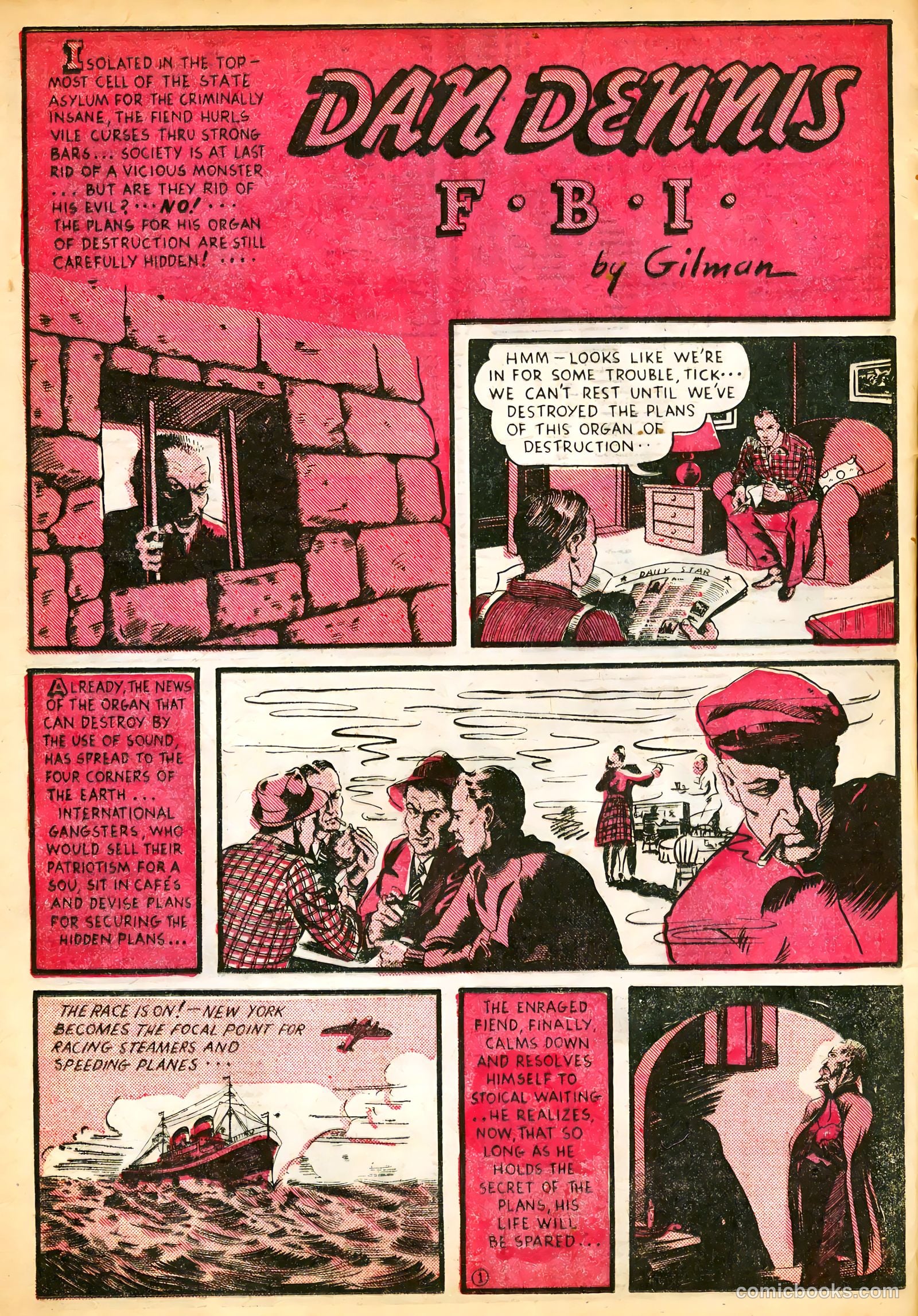 Keen Detective Funnies #12 (1939) — page 20 of 68