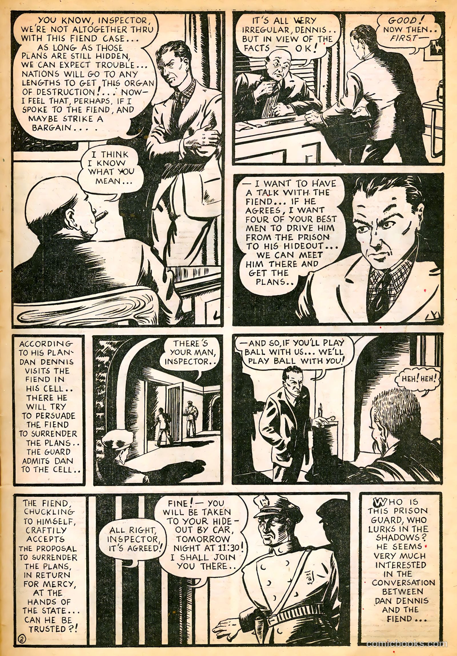 Keen Detective Funnies #12 (1939) — page 21 of 68