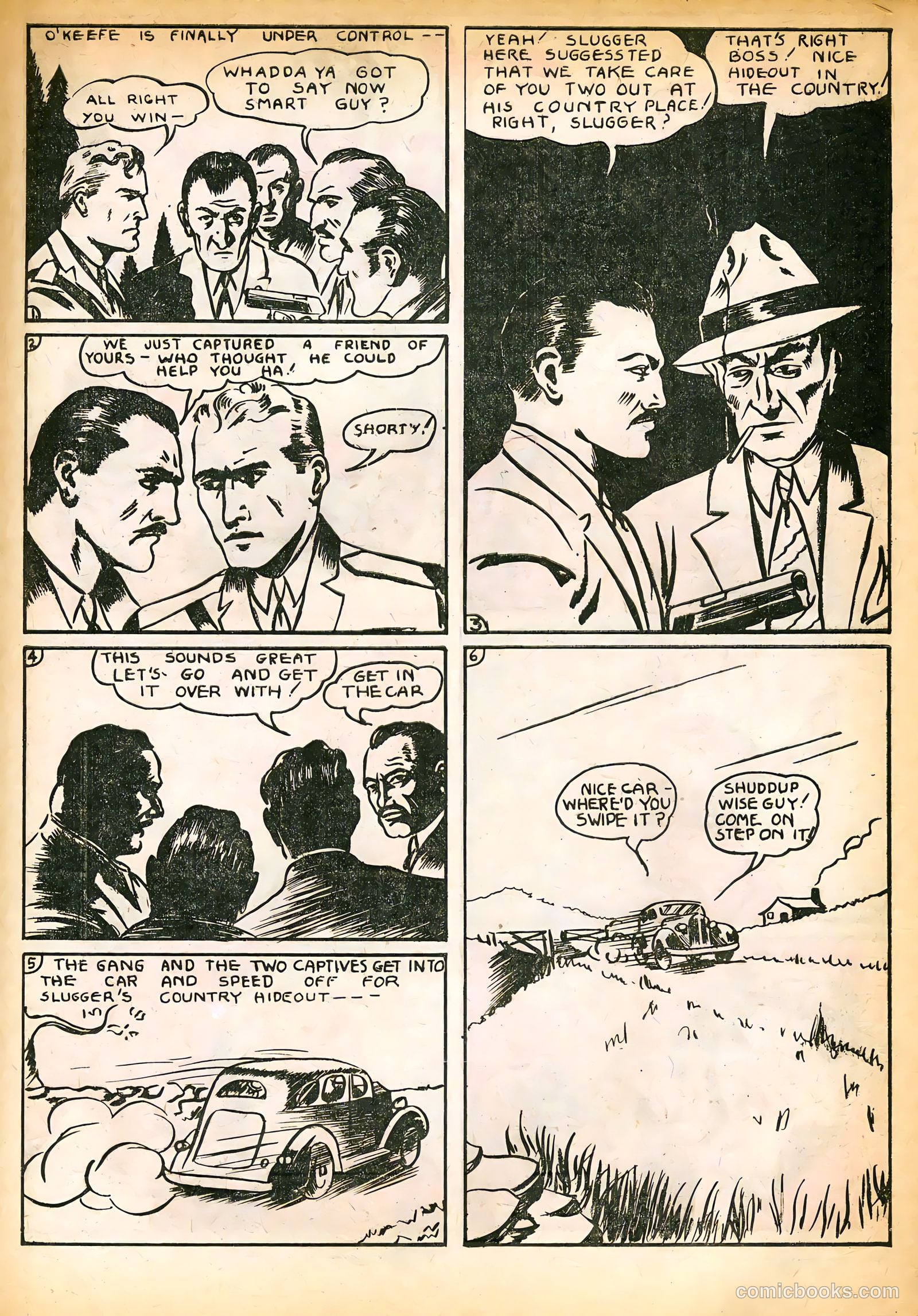 Keen Detective Funnies #12 (1939) — page 29 of 68