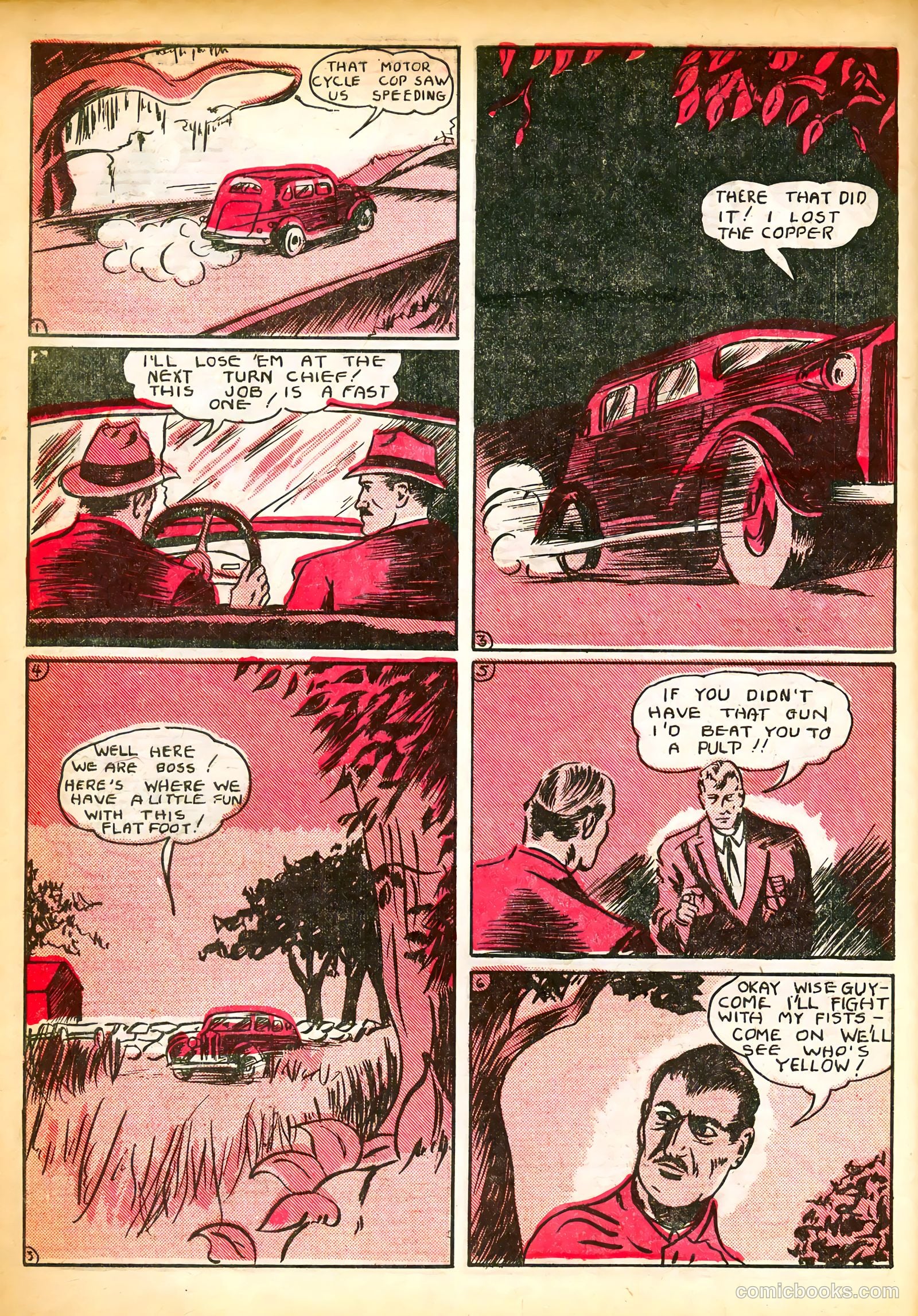 Keen Detective Funnies #12 (1939) — page 30 of 68