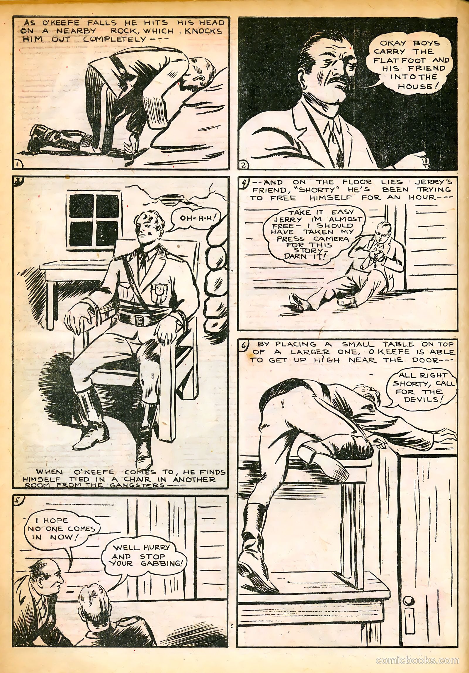 Keen Detective Funnies #12 (1939) — page 32 of 68