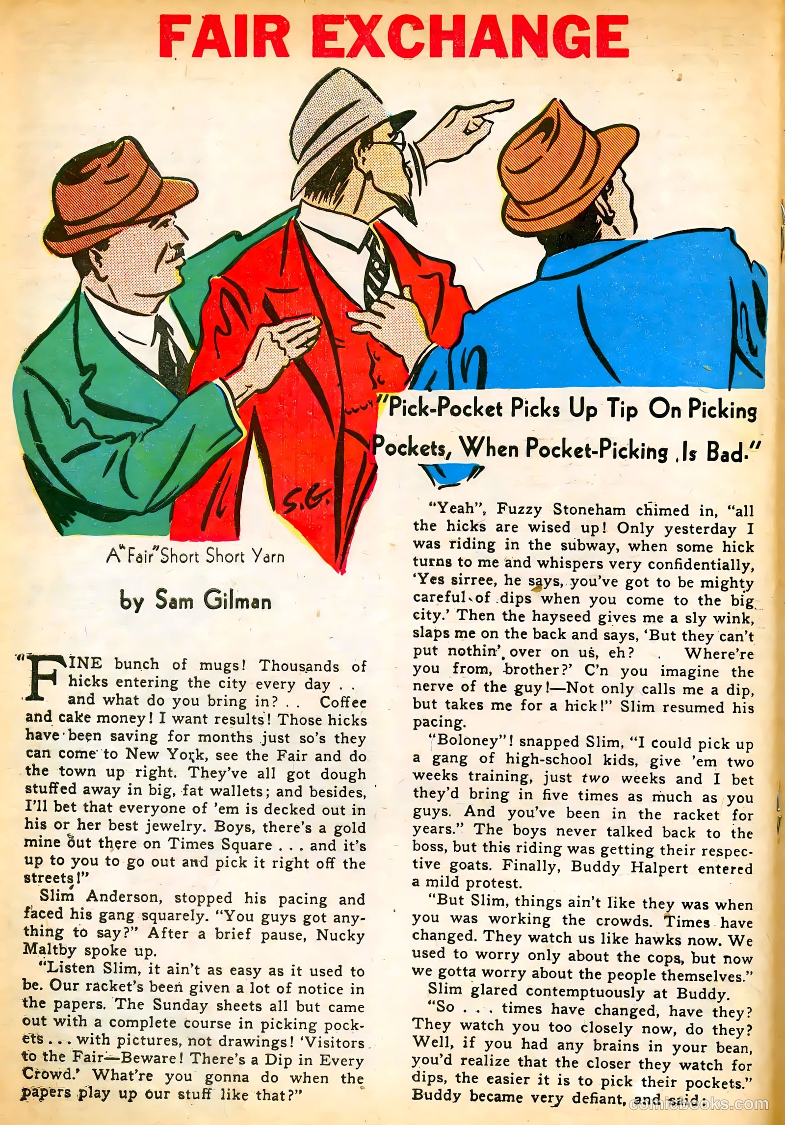 Keen Detective Funnies #12 (1939) — page 34 of 68