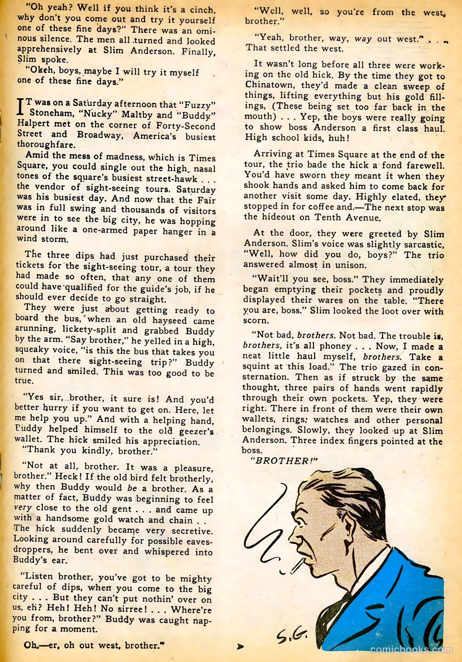 Keen Detective Funnies #12 (1939) — page 35 of 68