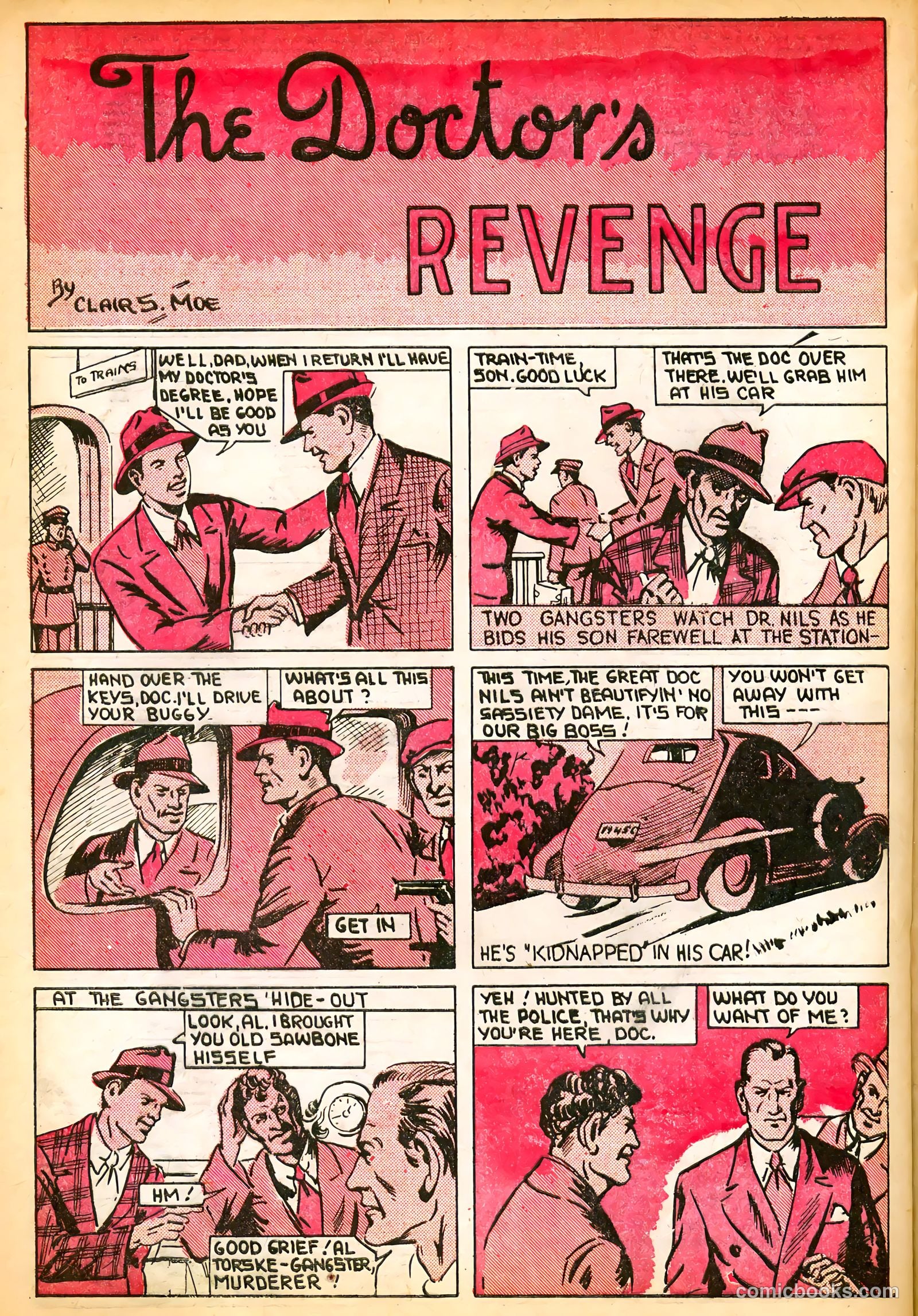 Keen Detective Funnies #12 (1939) — page 36 of 68