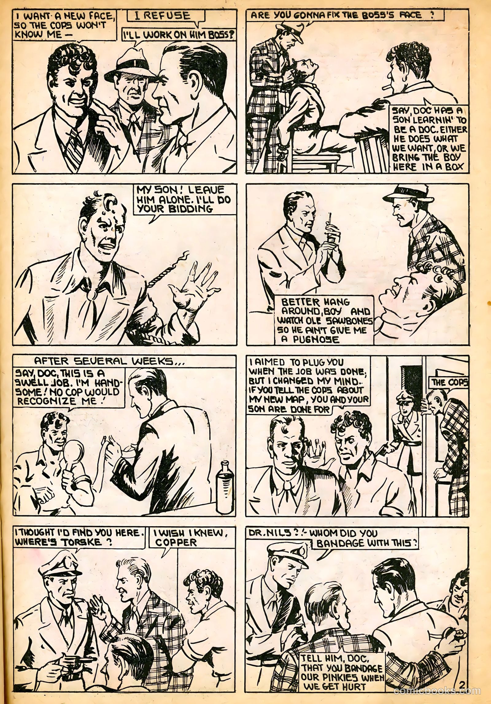 Keen Detective Funnies #12 (1939) — page 37 of 68