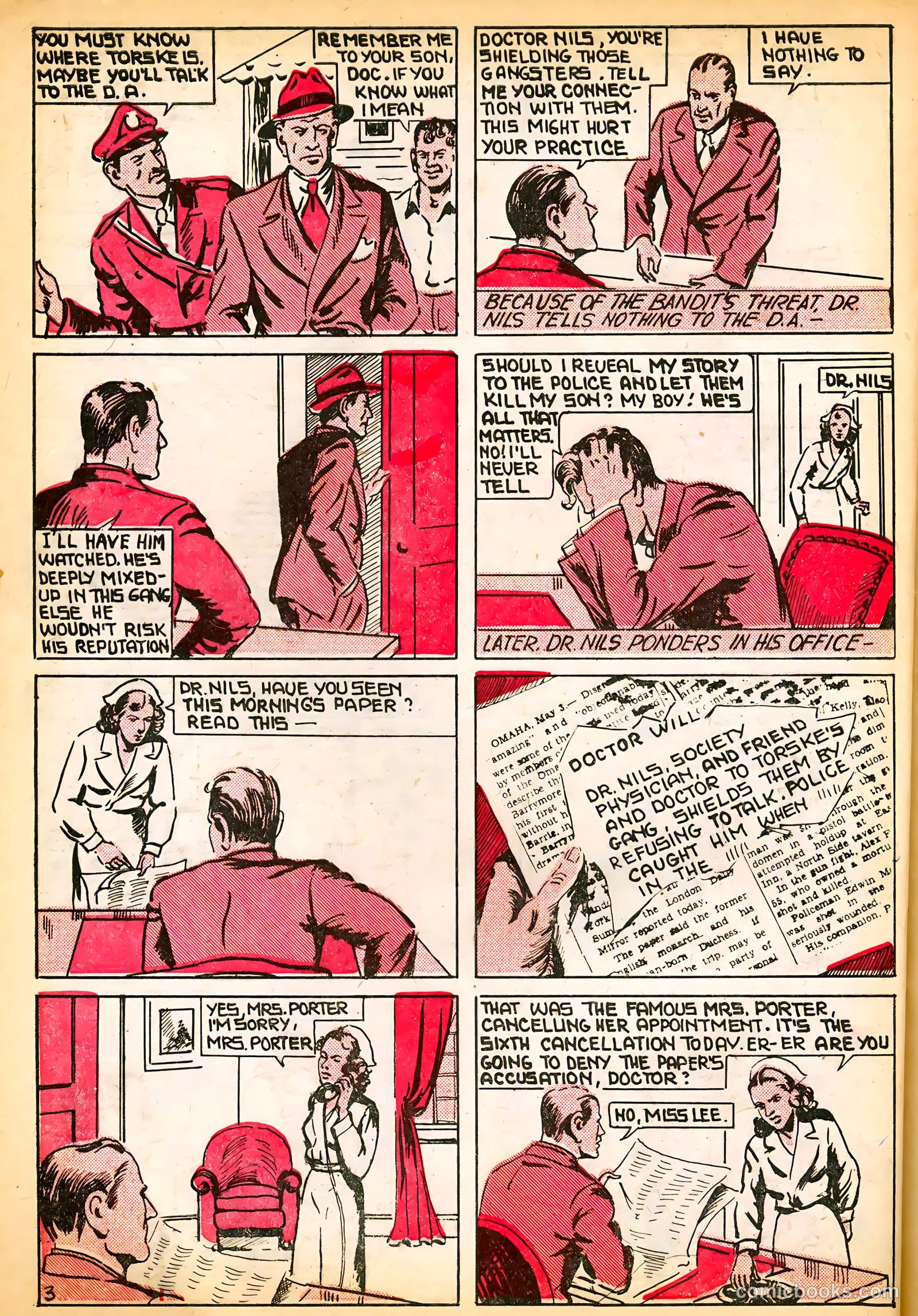 Keen Detective Funnies #12 (1939) — page 38 of 68
