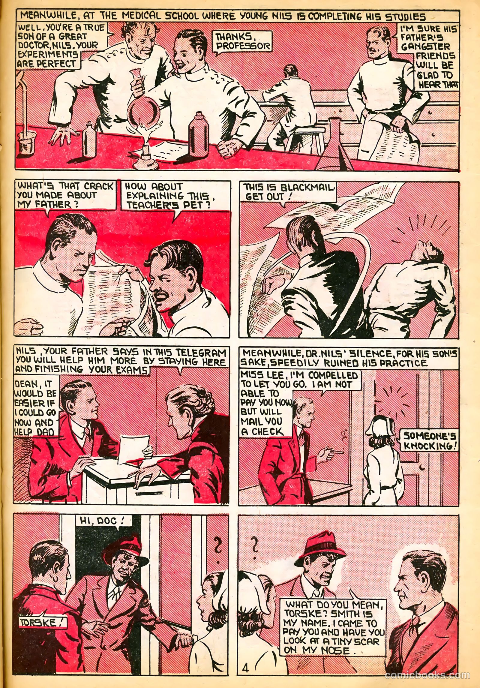 Keen Detective Funnies #12 (1939) — page 39 of 68