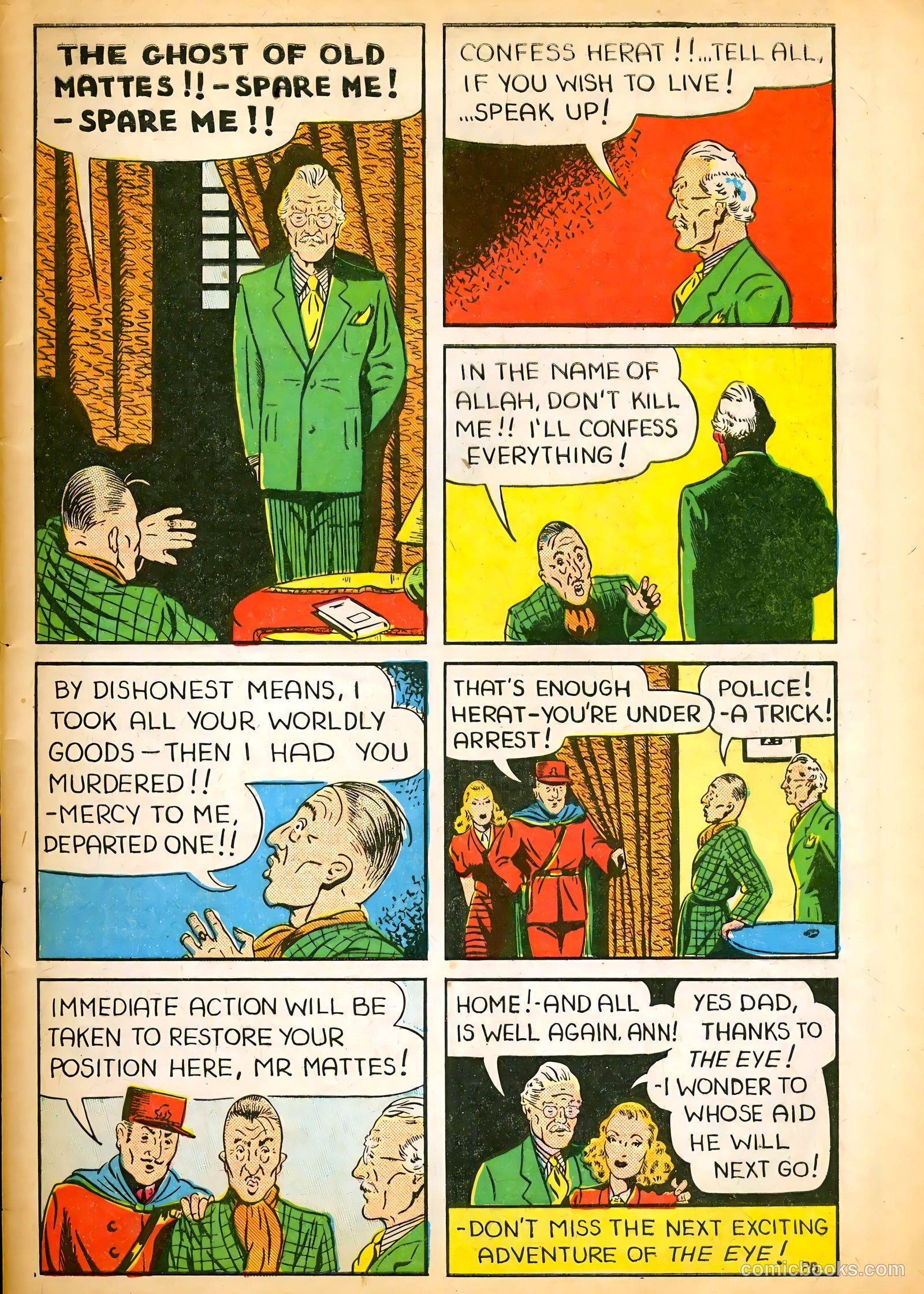 Keen Detective Funnies #12 (1939) — page 57 of 68