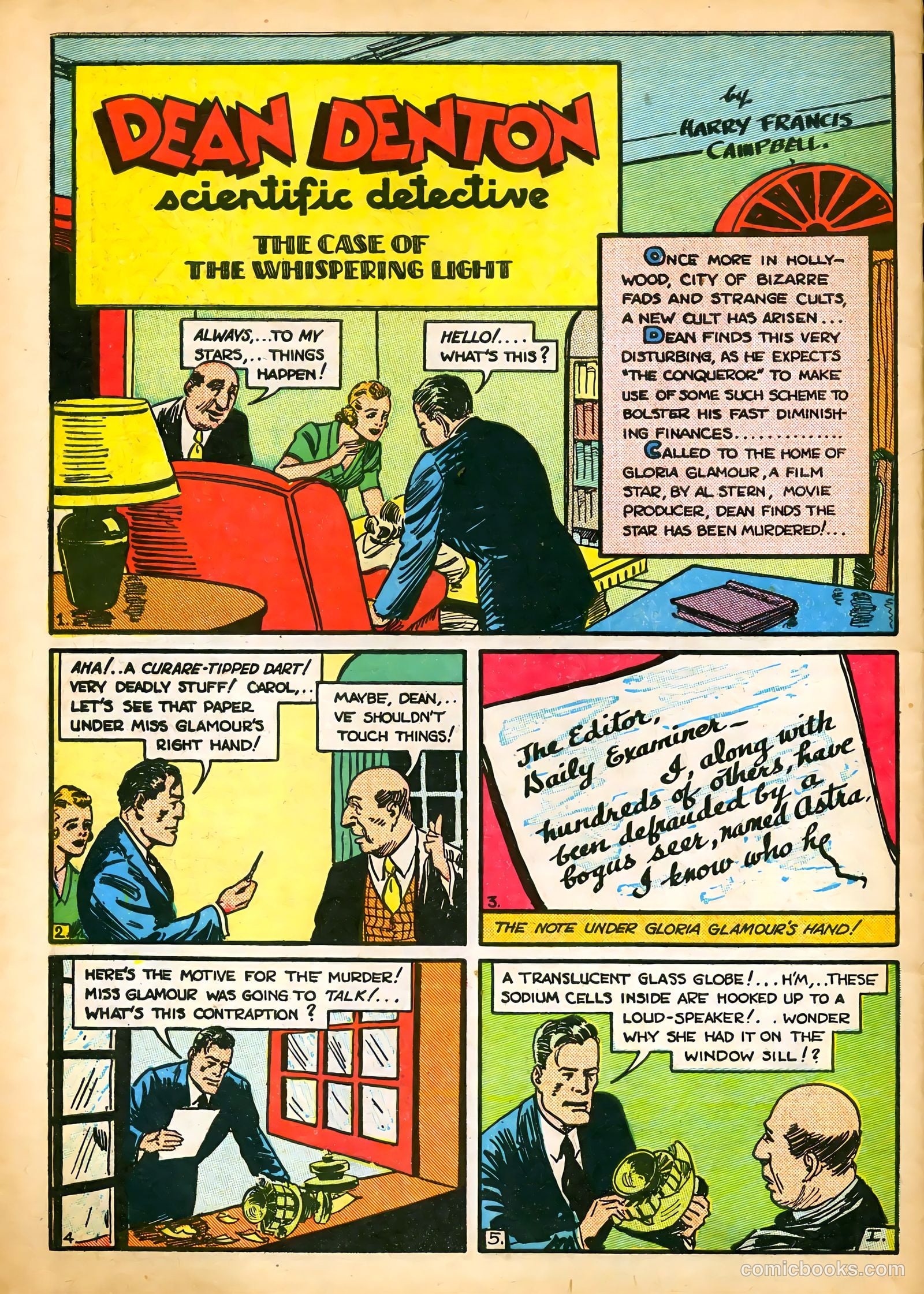 Keen Detective Funnies #12 (1939) — page 58 of 68