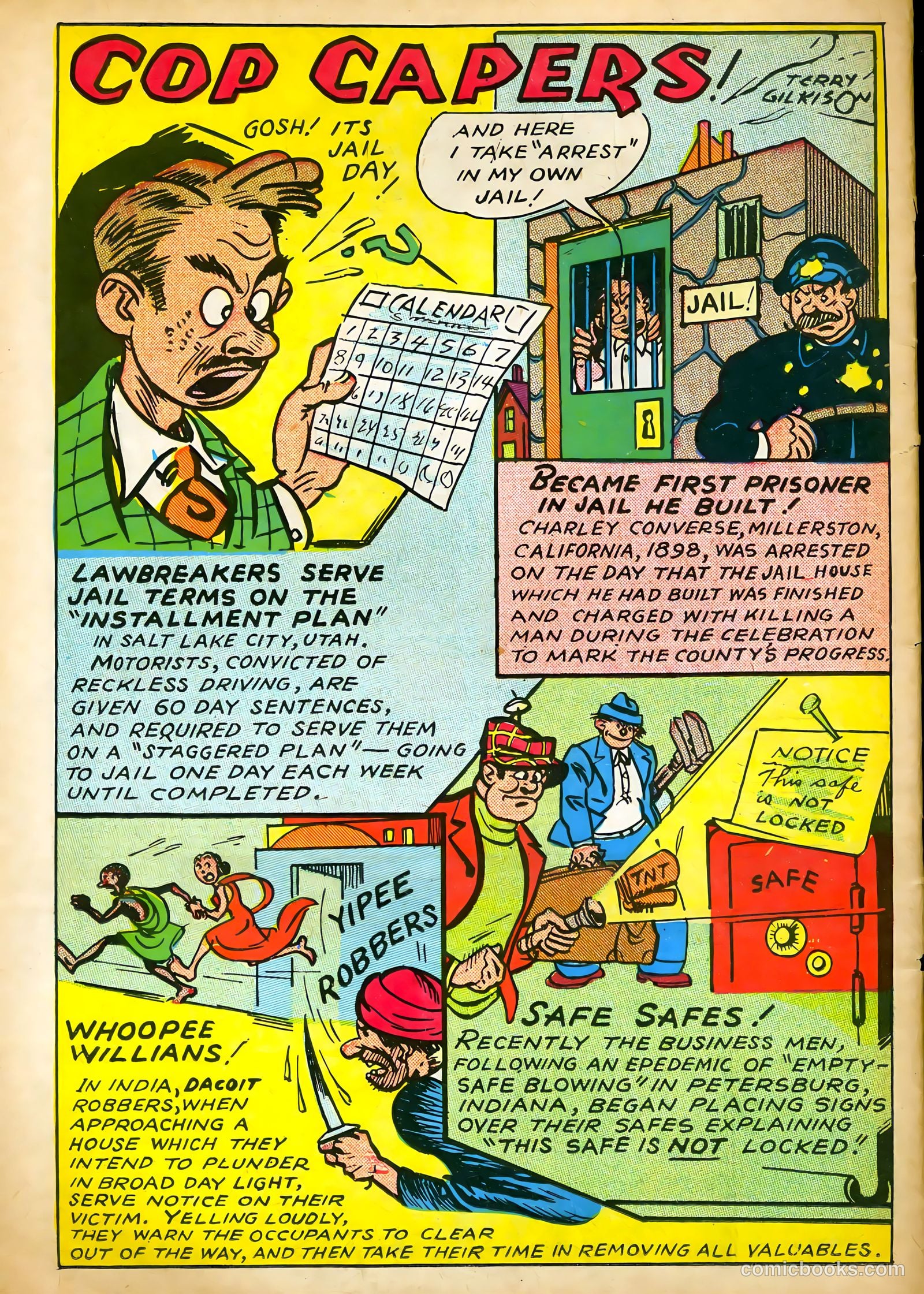 Keen Detective Funnies #12 (1939) — page 66 of 68