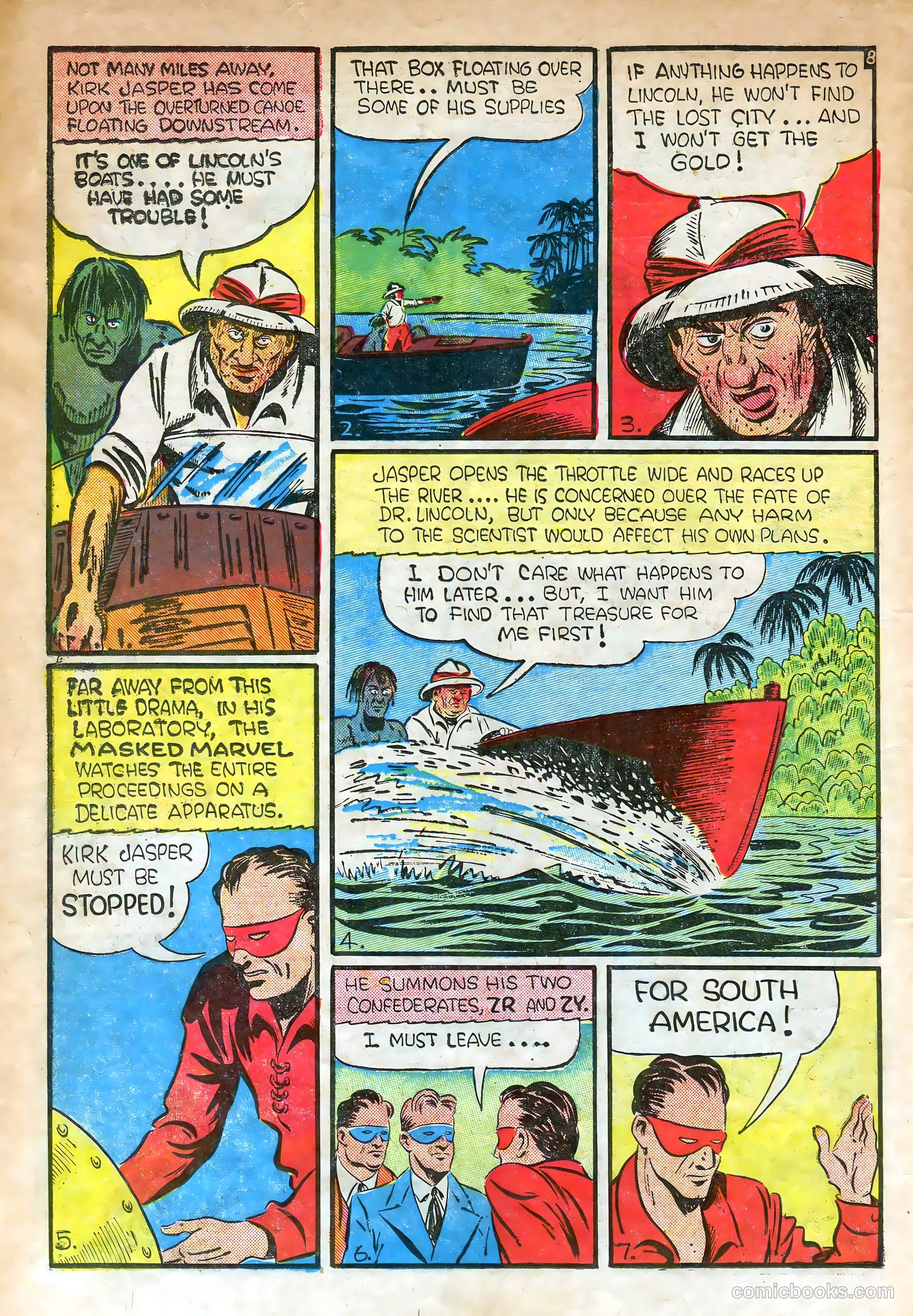 Keen Detective Funnies #18 (1940) — page 9 of 67