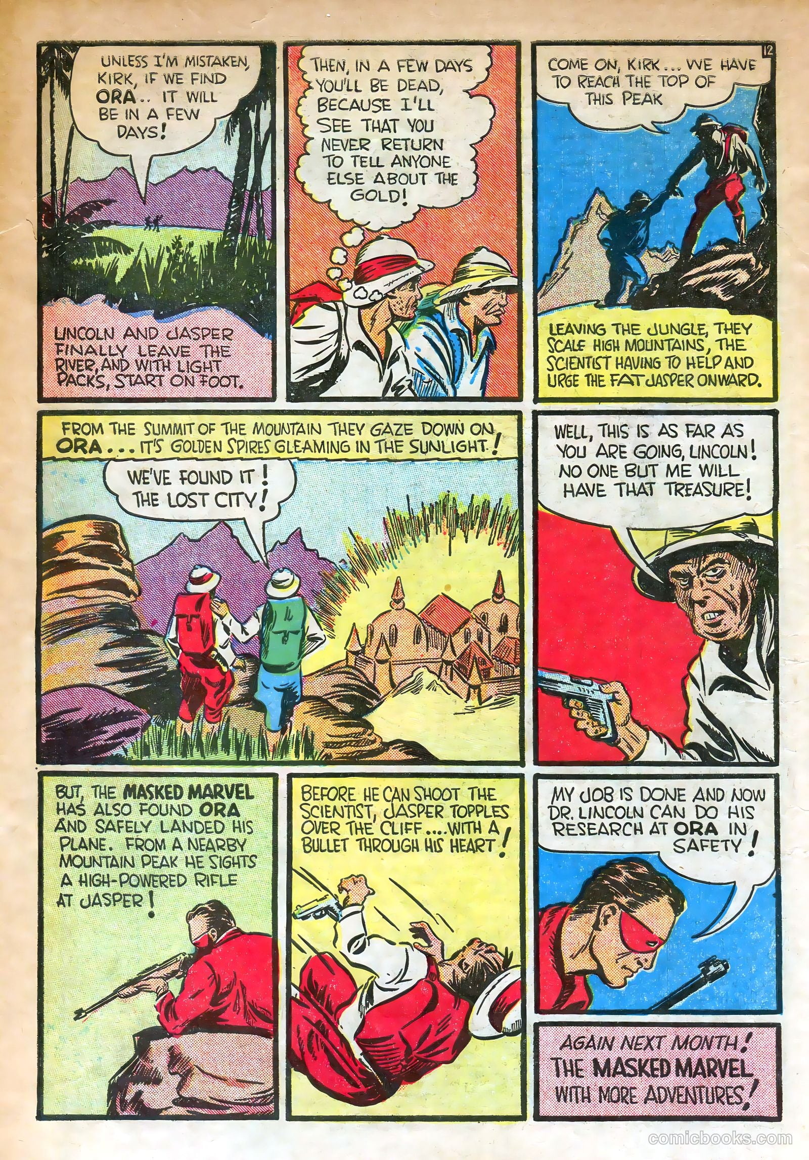 Keen Detective Funnies #18 (1940) — page 13 of 67