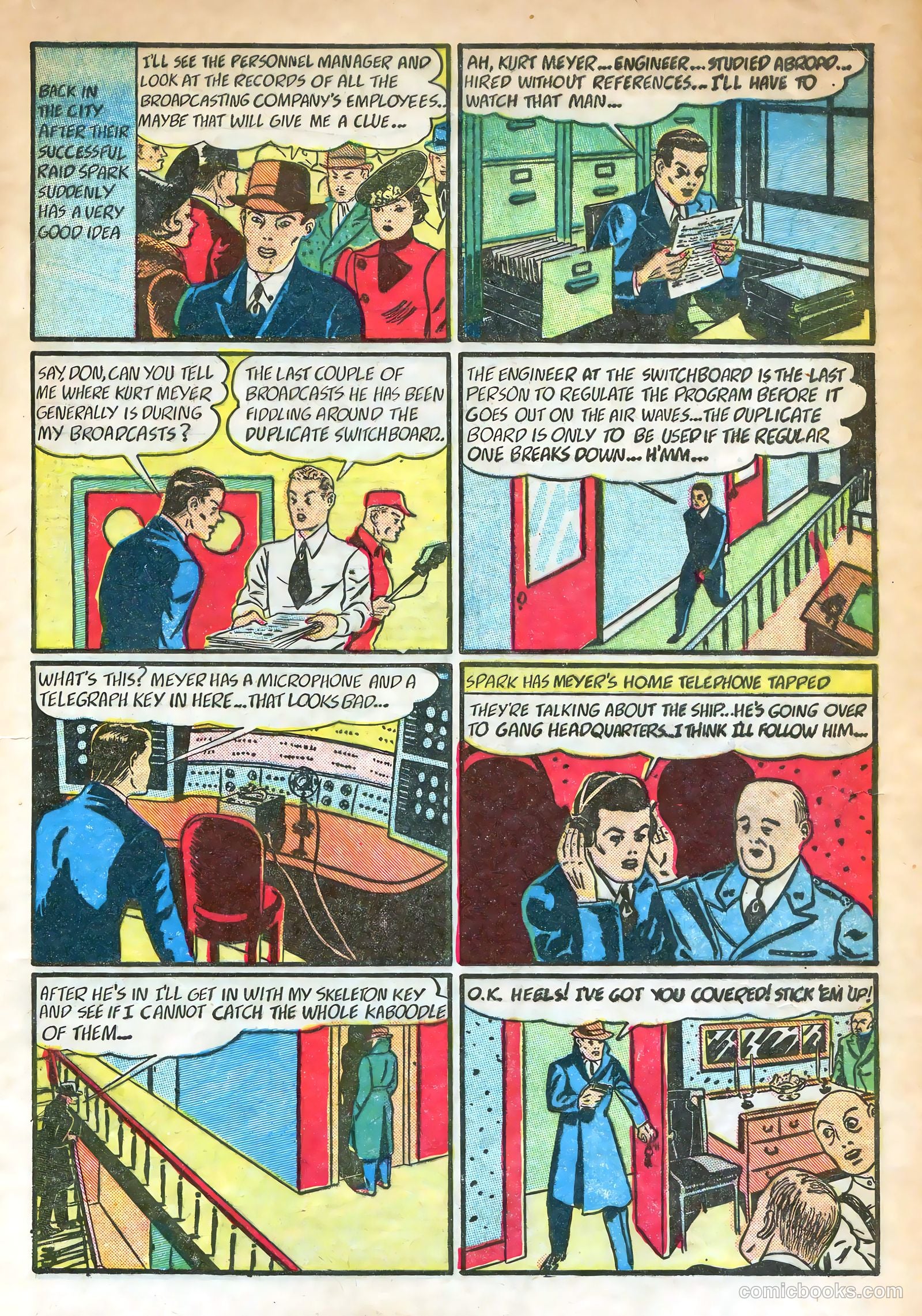 Keen Detective Funnies #18 (1940) — page 16 of 67