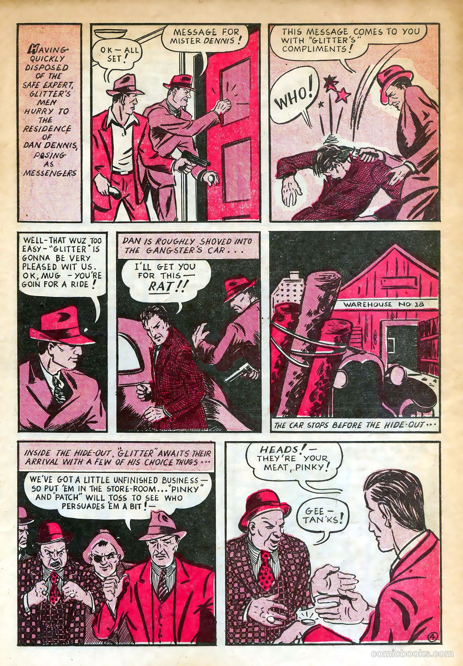Keen Detective Funnies #18 (1940) — page 22 of 67