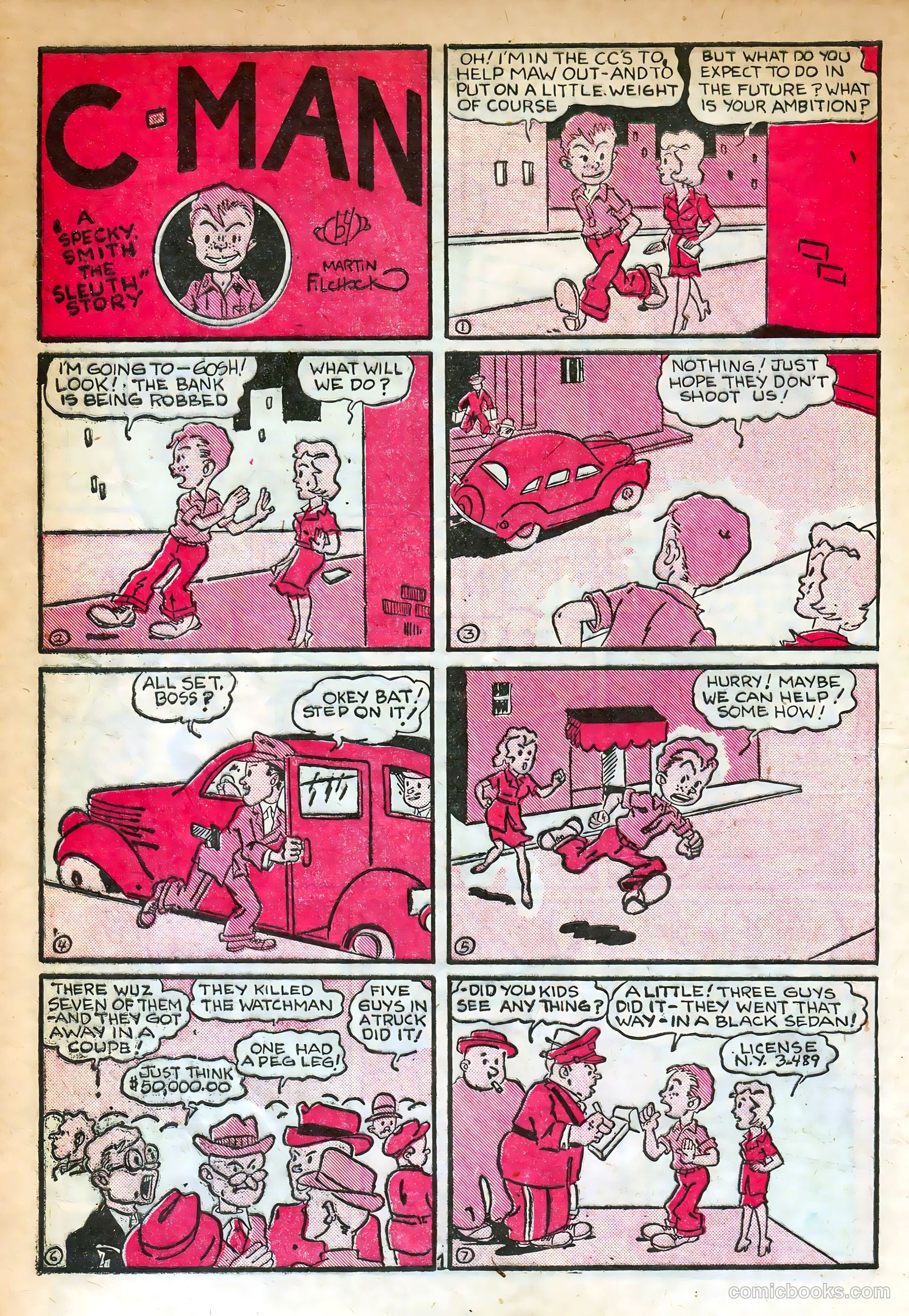Keen Detective Funnies #18 (1940) — page 27 of 67