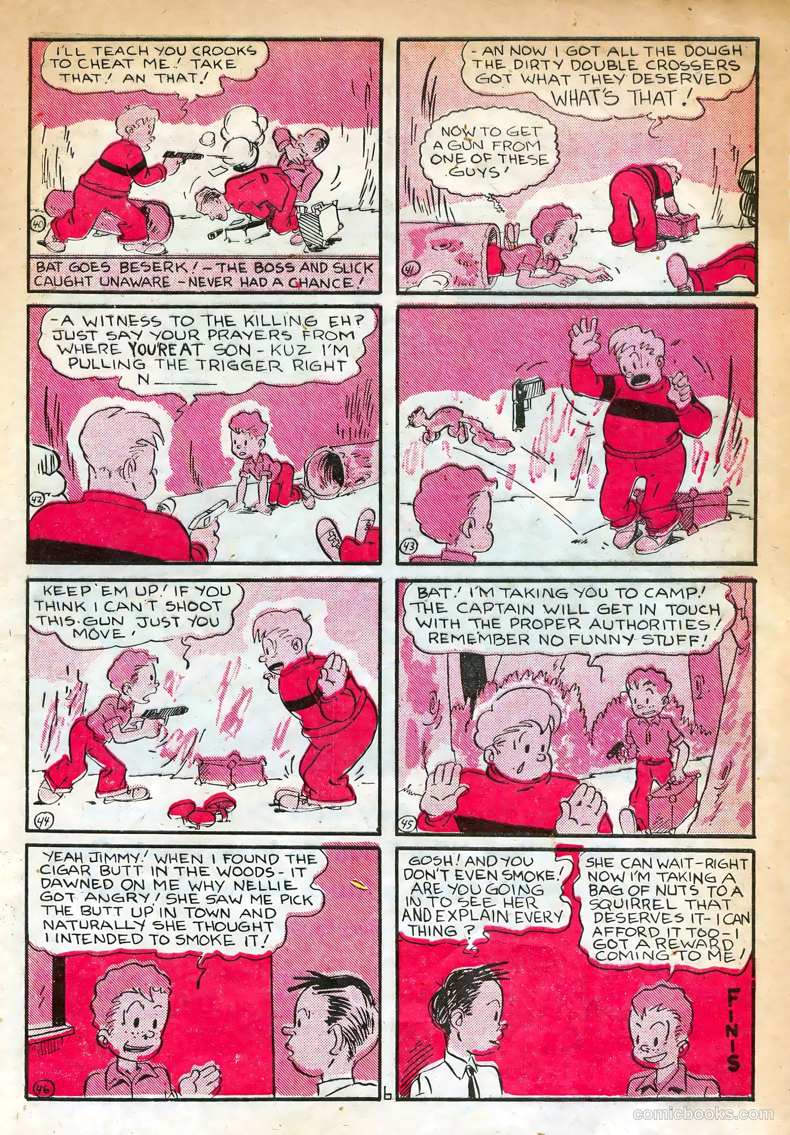 Keen Detective Funnies #18 (1940) — page 32 of 67