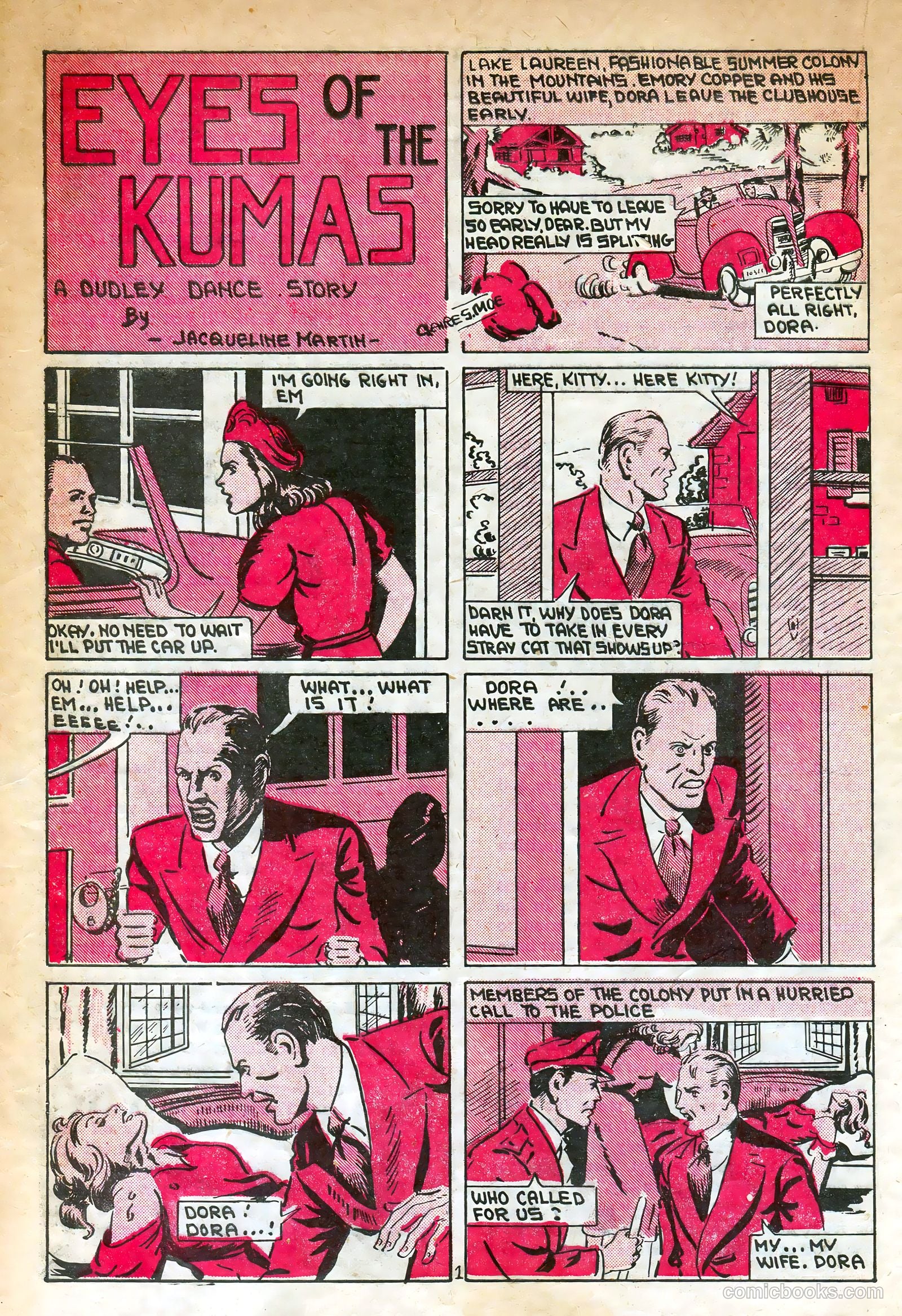 Keen Detective Funnies #18 (1940) — page 35 of 67