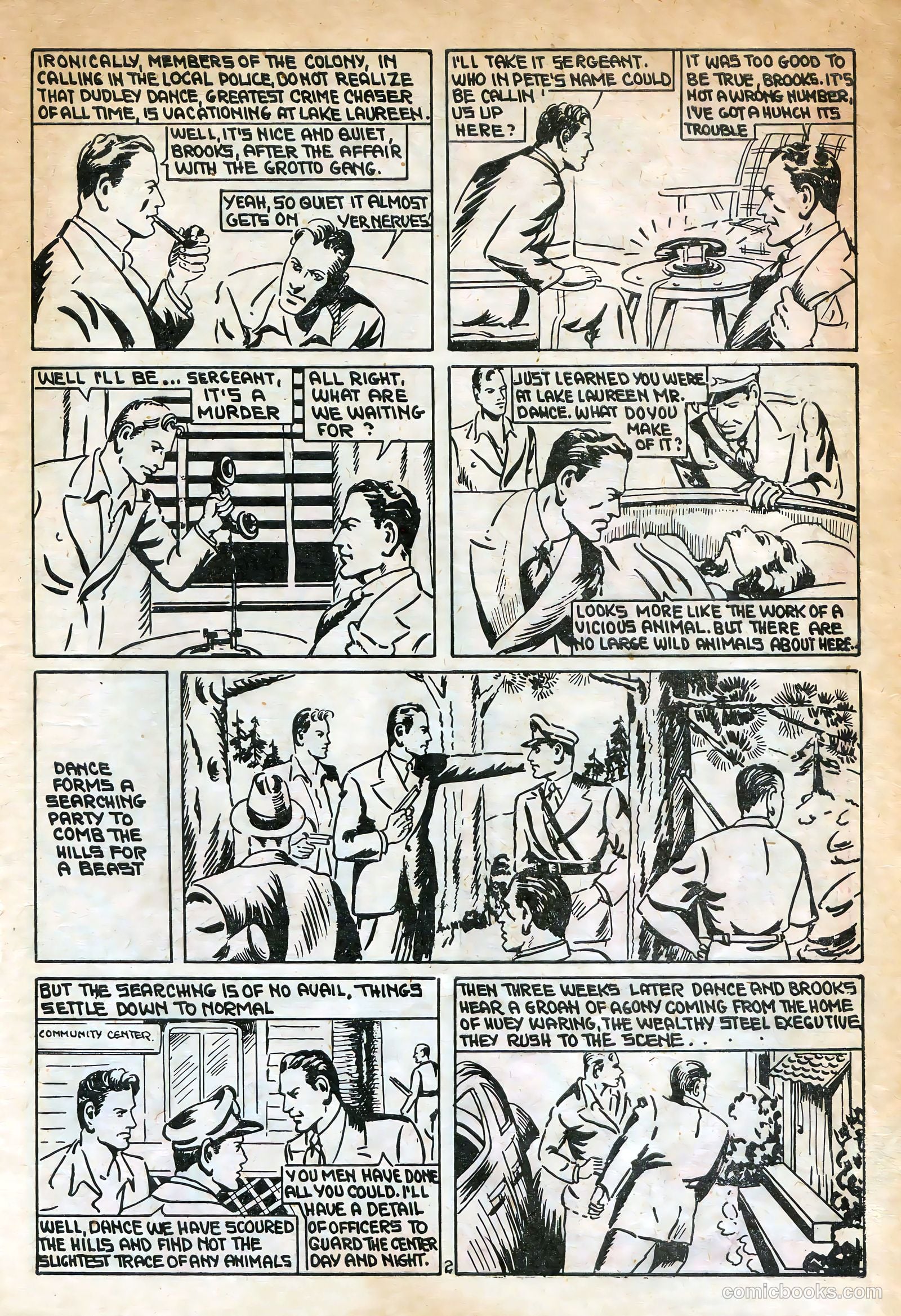 Keen Detective Funnies #18 (1940) — page 36 of 67