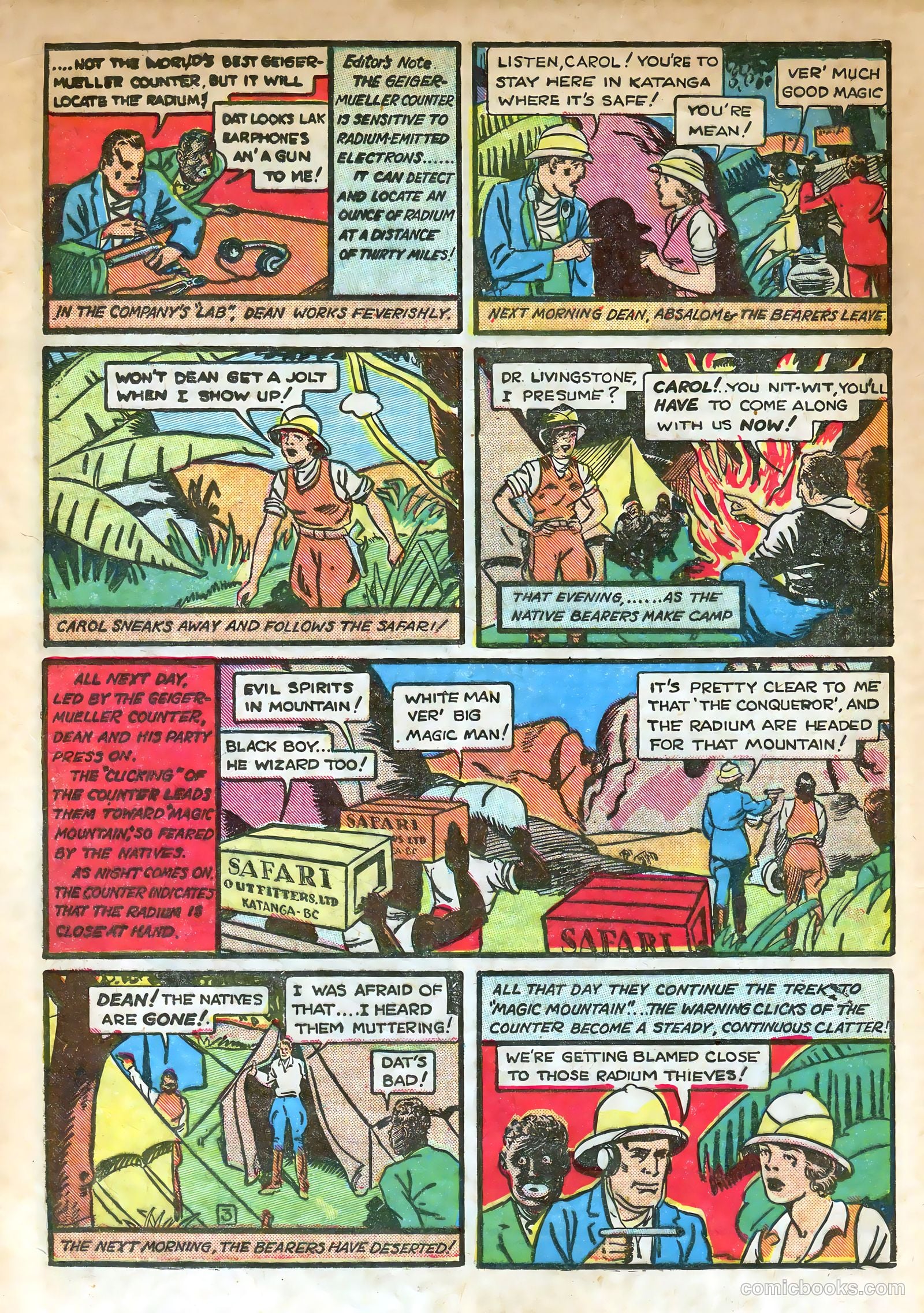 Keen Detective Funnies #18 (1940) — page 59 of 67