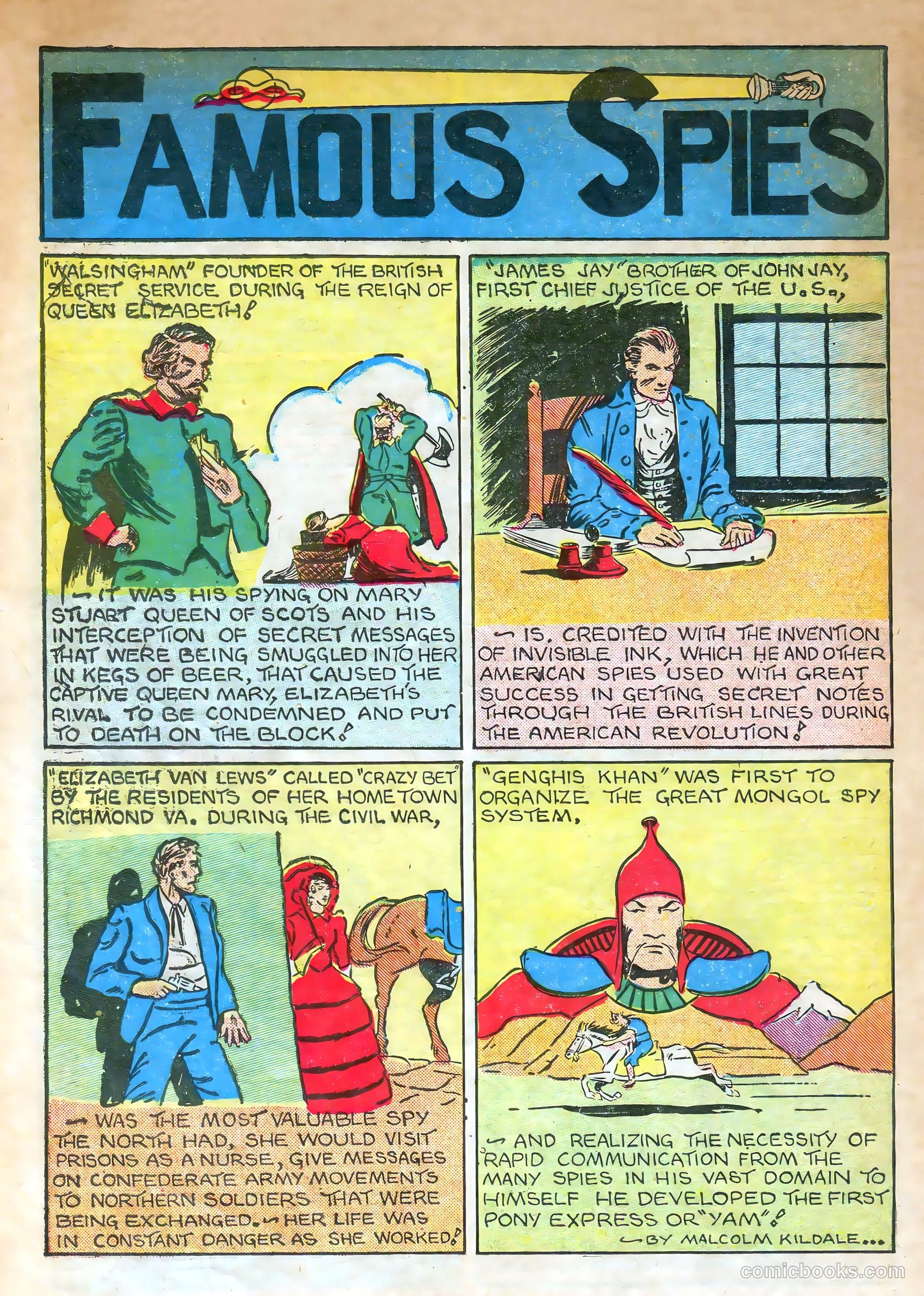 Keen Detective Funnies #18 (1940) — page 65 of 67