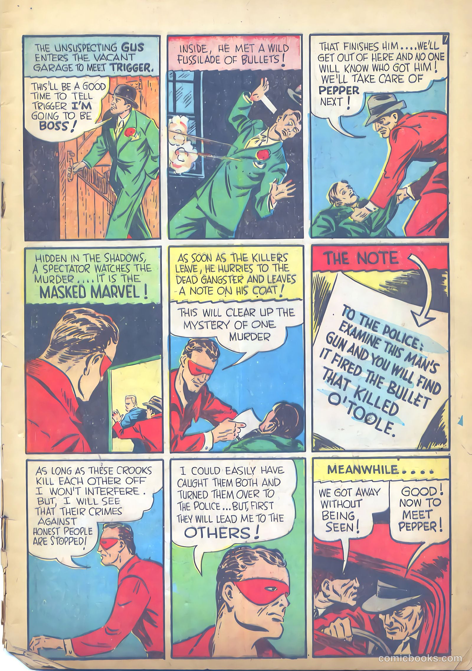 Keen Detective Funnies #19 (1940) — page 6 of 61
