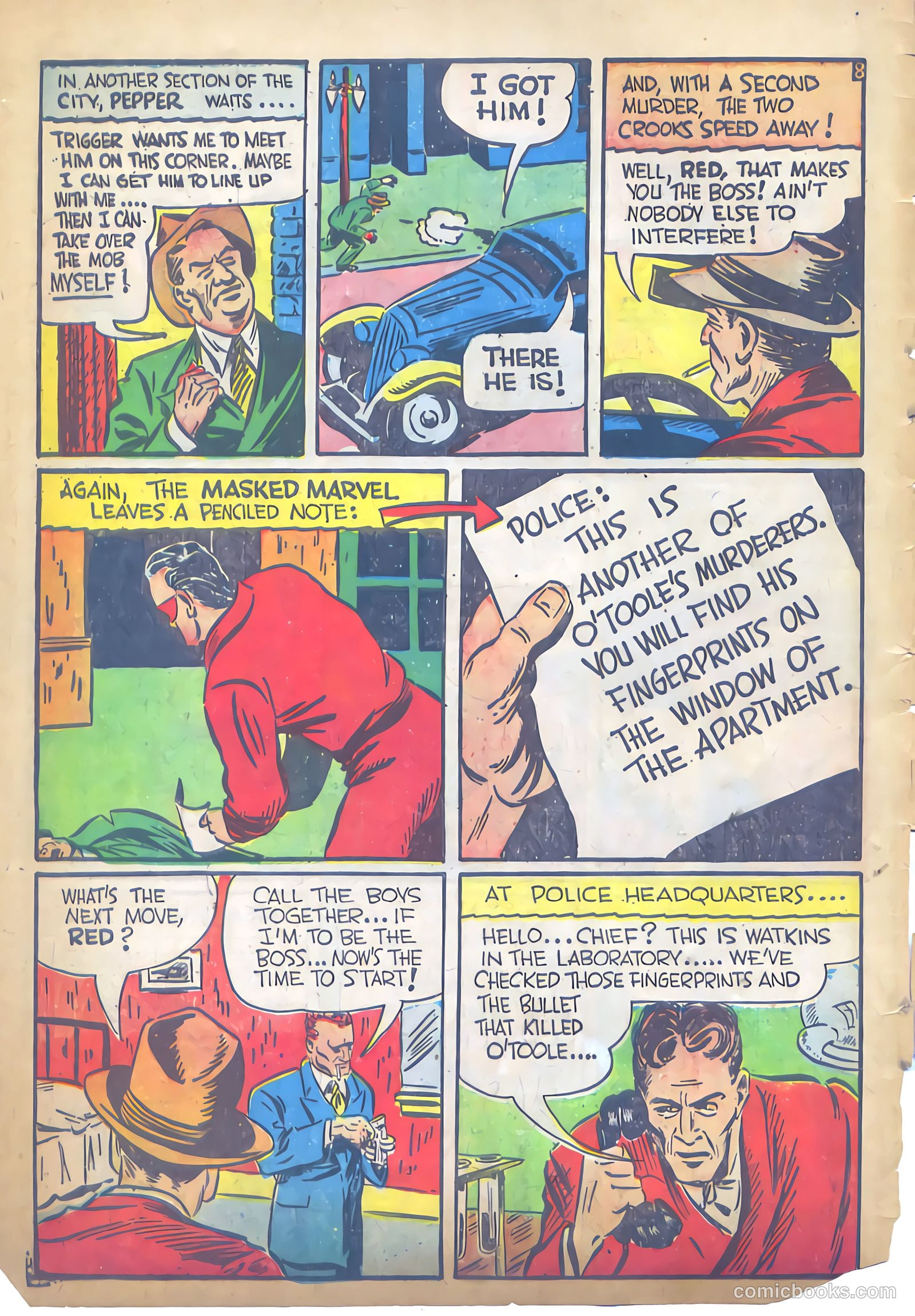 Keen Detective Funnies #19 (1940) — page 7 of 61
